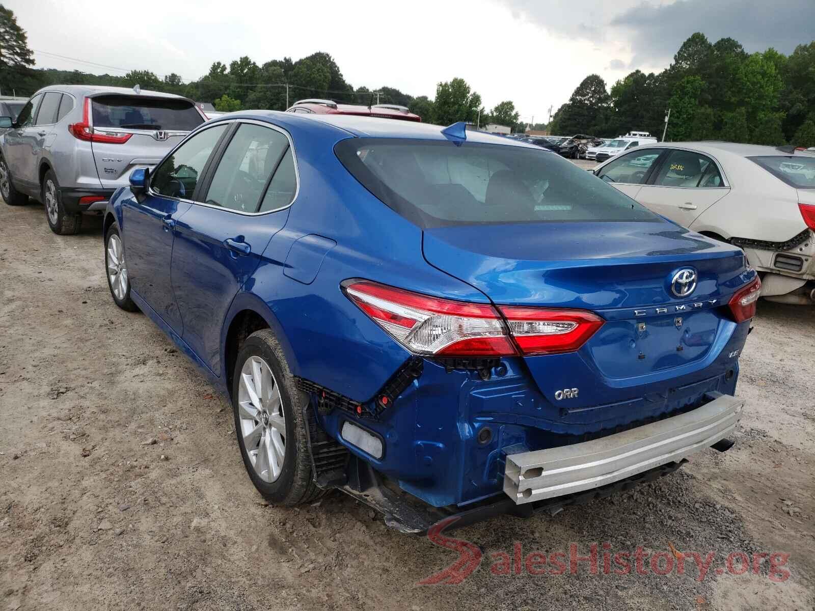 4T1B11HK0KU202457 2019 TOYOTA CAMRY