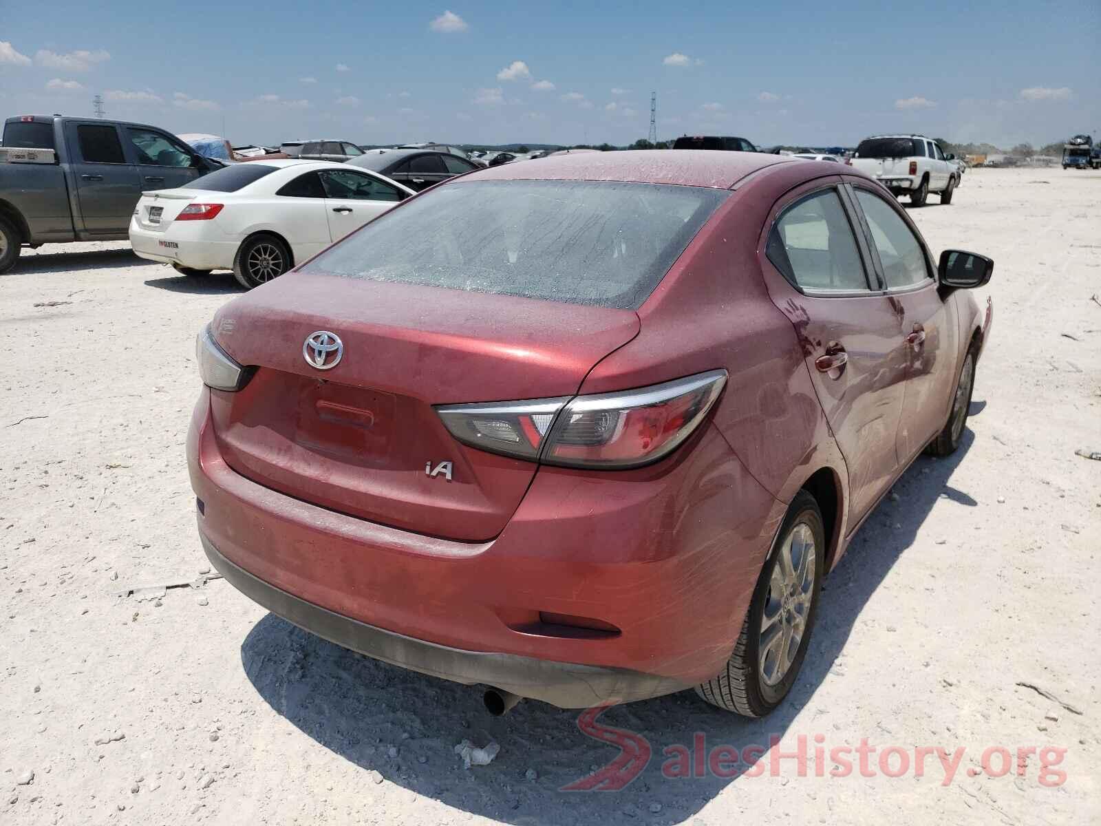 3MYDLBYV0HY163254 2017 TOYOTA YARIS