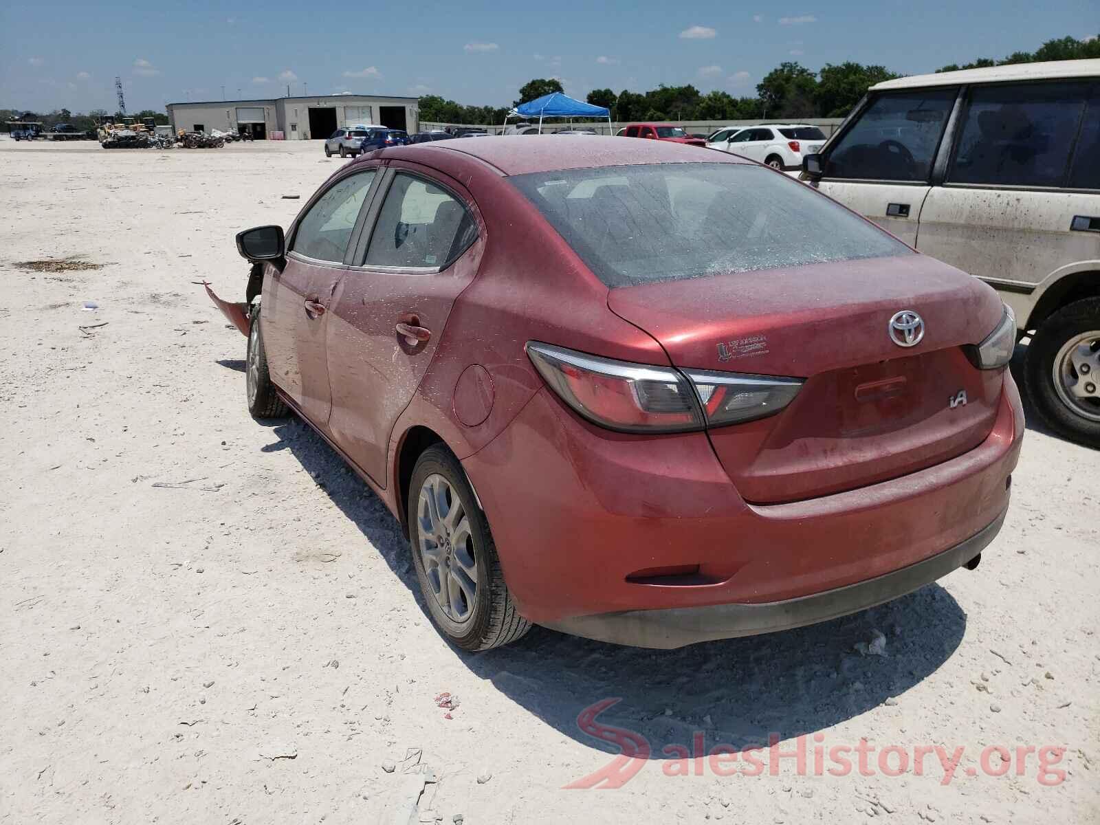 3MYDLBYV0HY163254 2017 TOYOTA YARIS