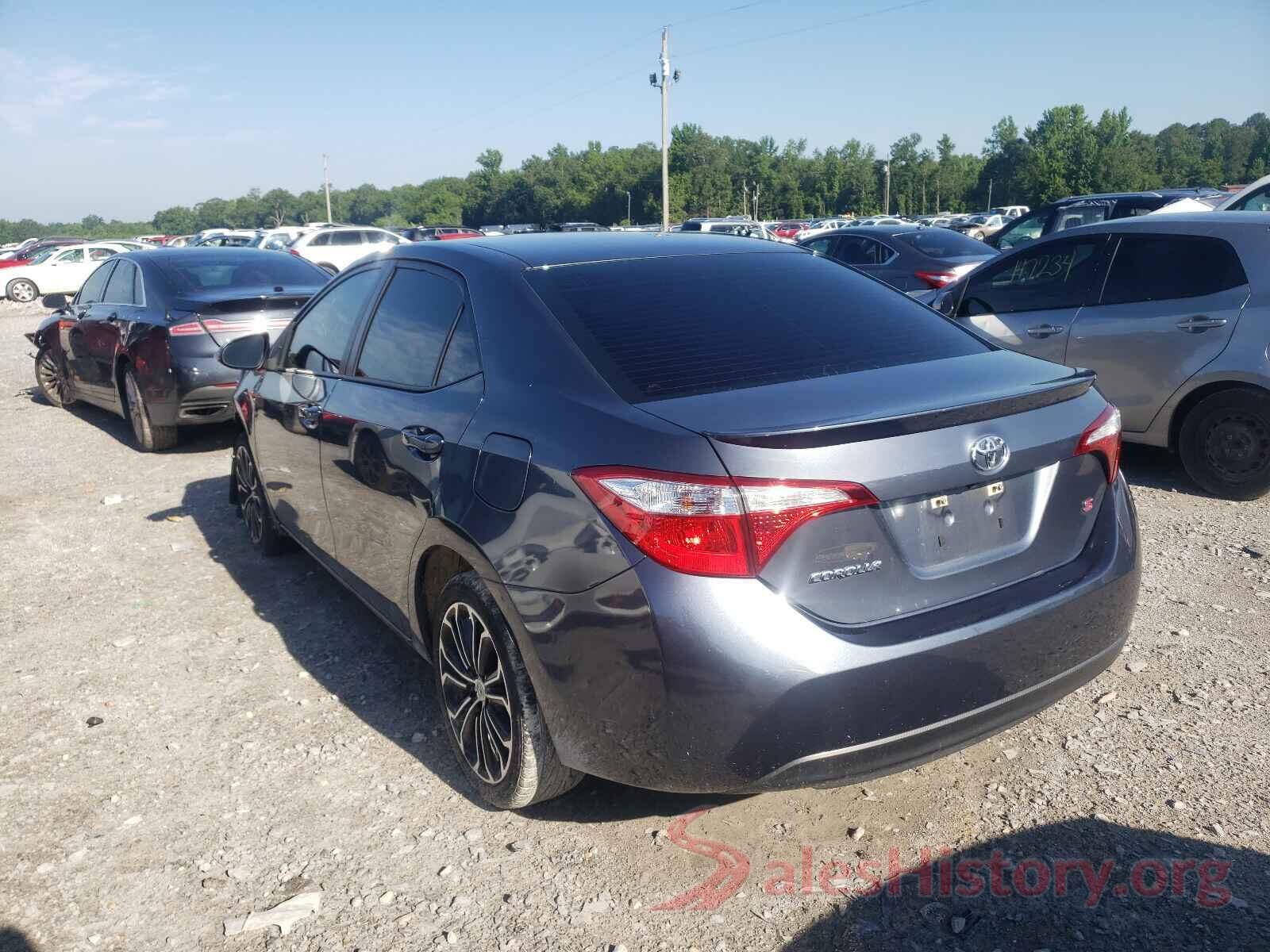 5YFBURHE5GP450664 2016 TOYOTA COROLLA