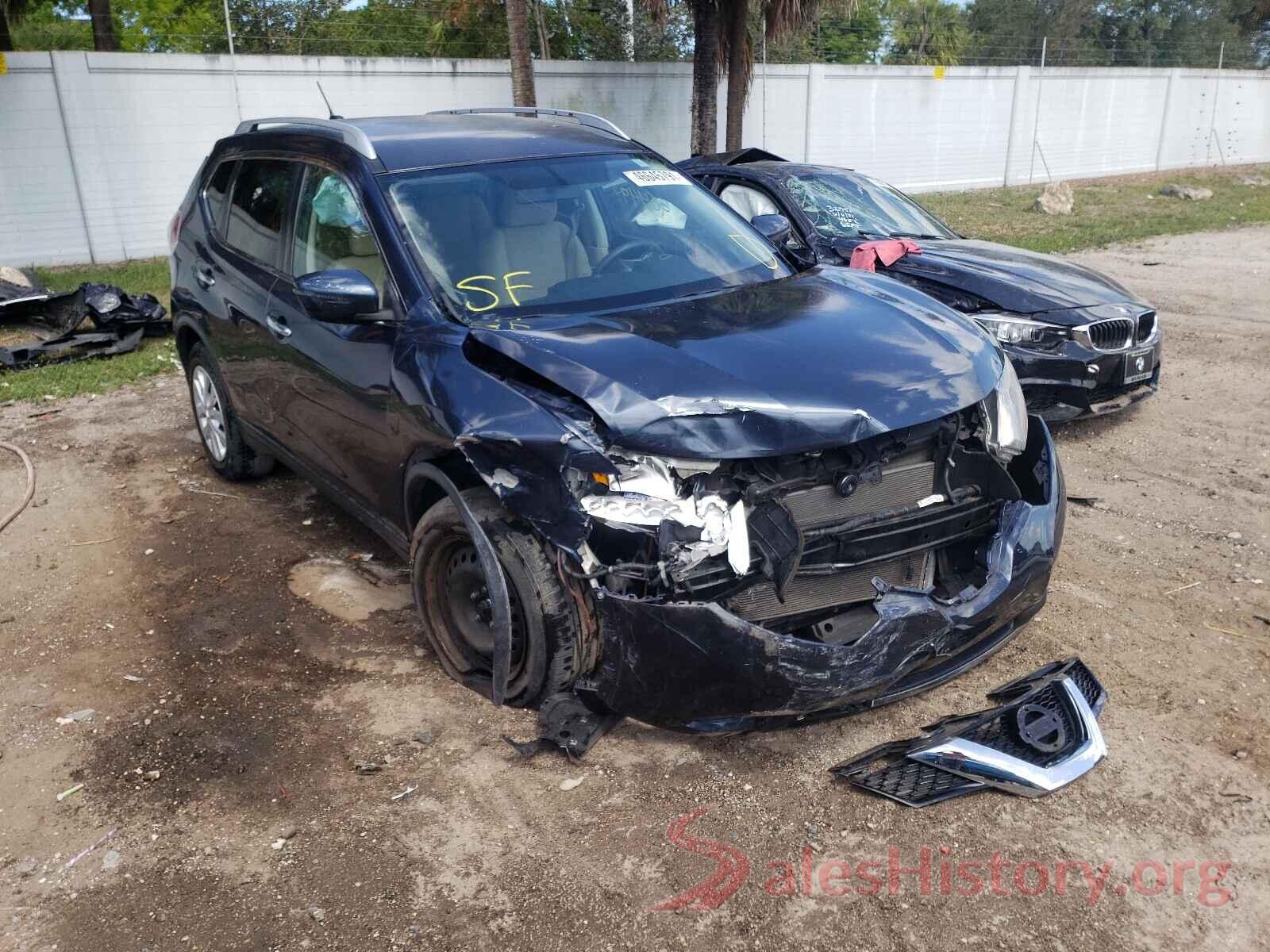 KNMAT2MT4GP636031 2016 NISSAN ROGUE