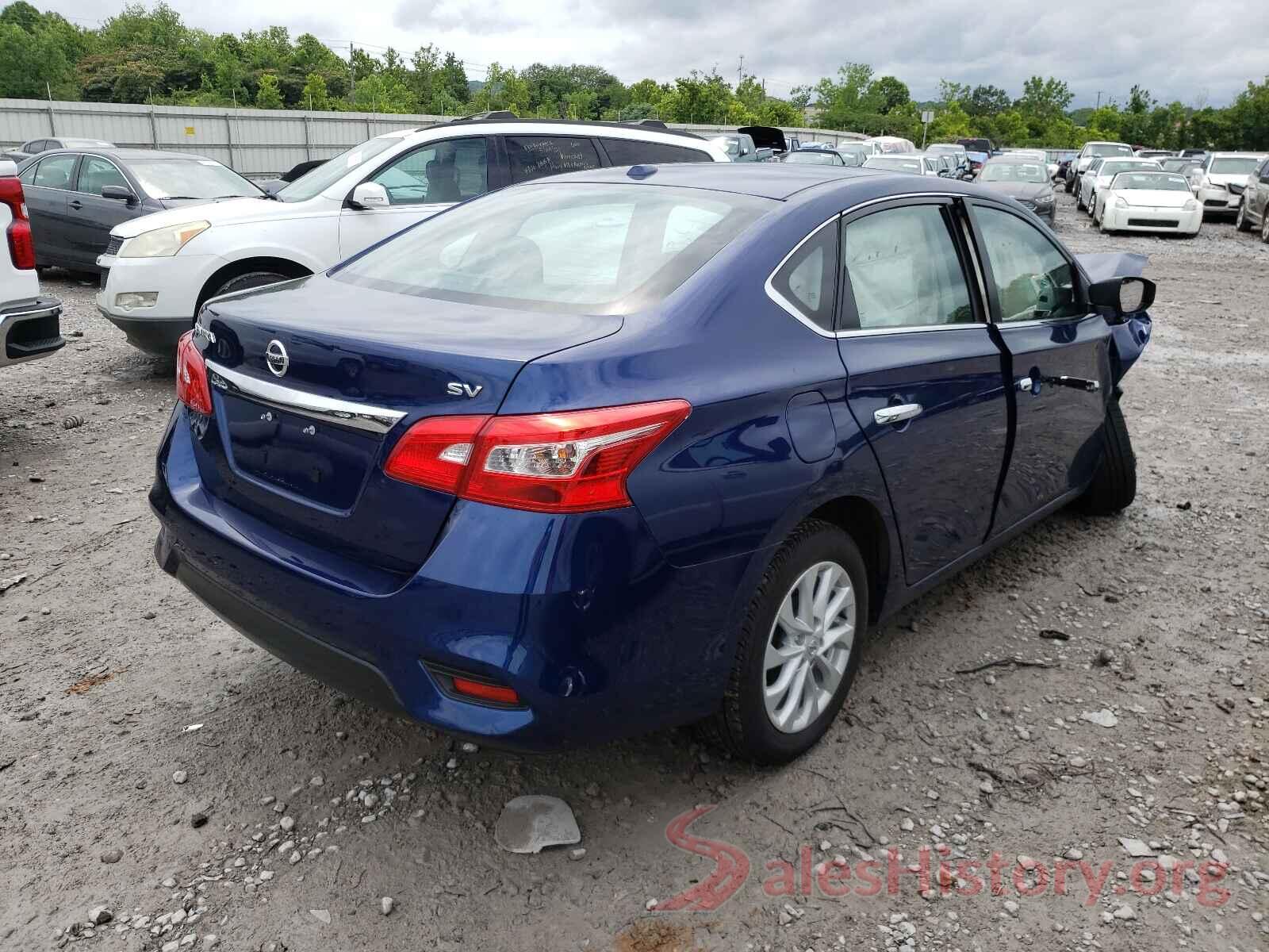 3N1AB7AP5KY406922 2019 NISSAN SENTRA