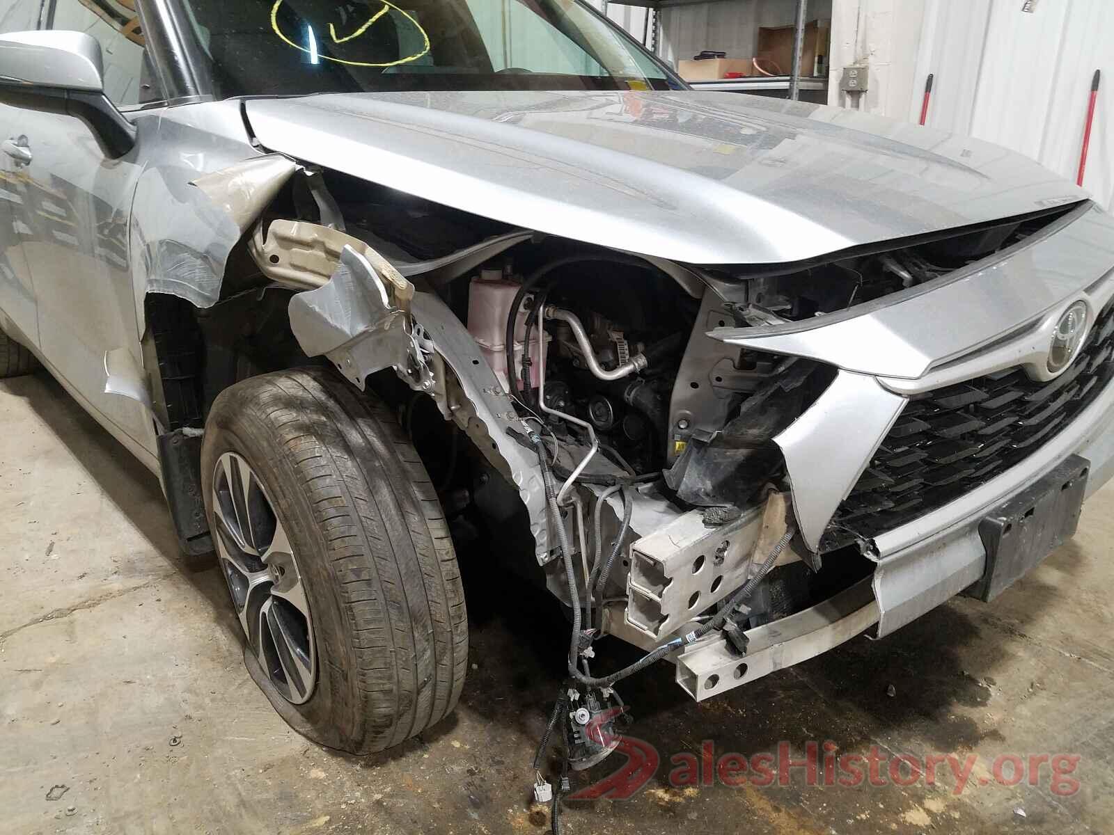 5TDGZRBH7LS013258 2020 TOYOTA HIGHLANDER