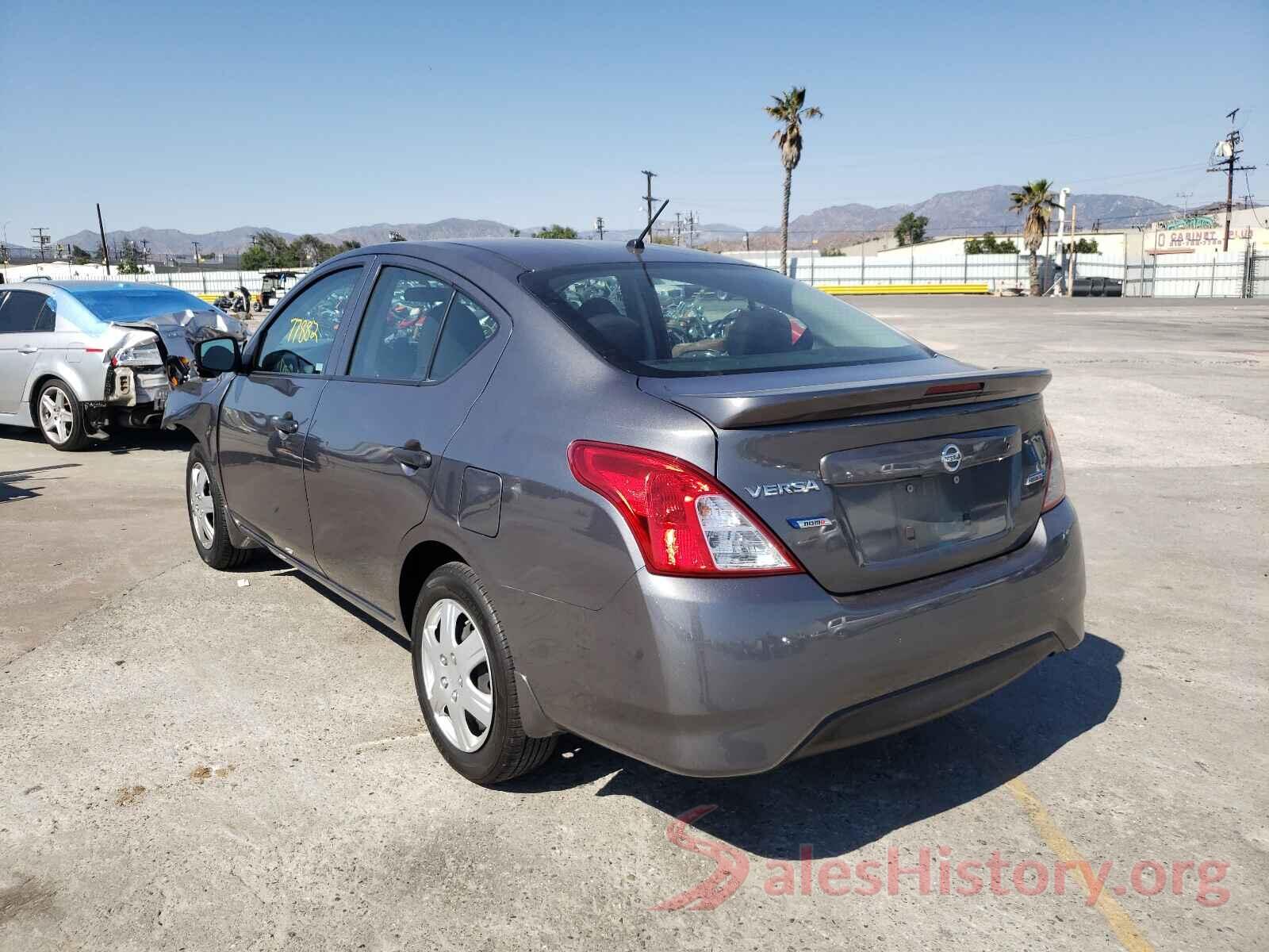 3N1CN7AP5HL831742 2017 NISSAN VERSA