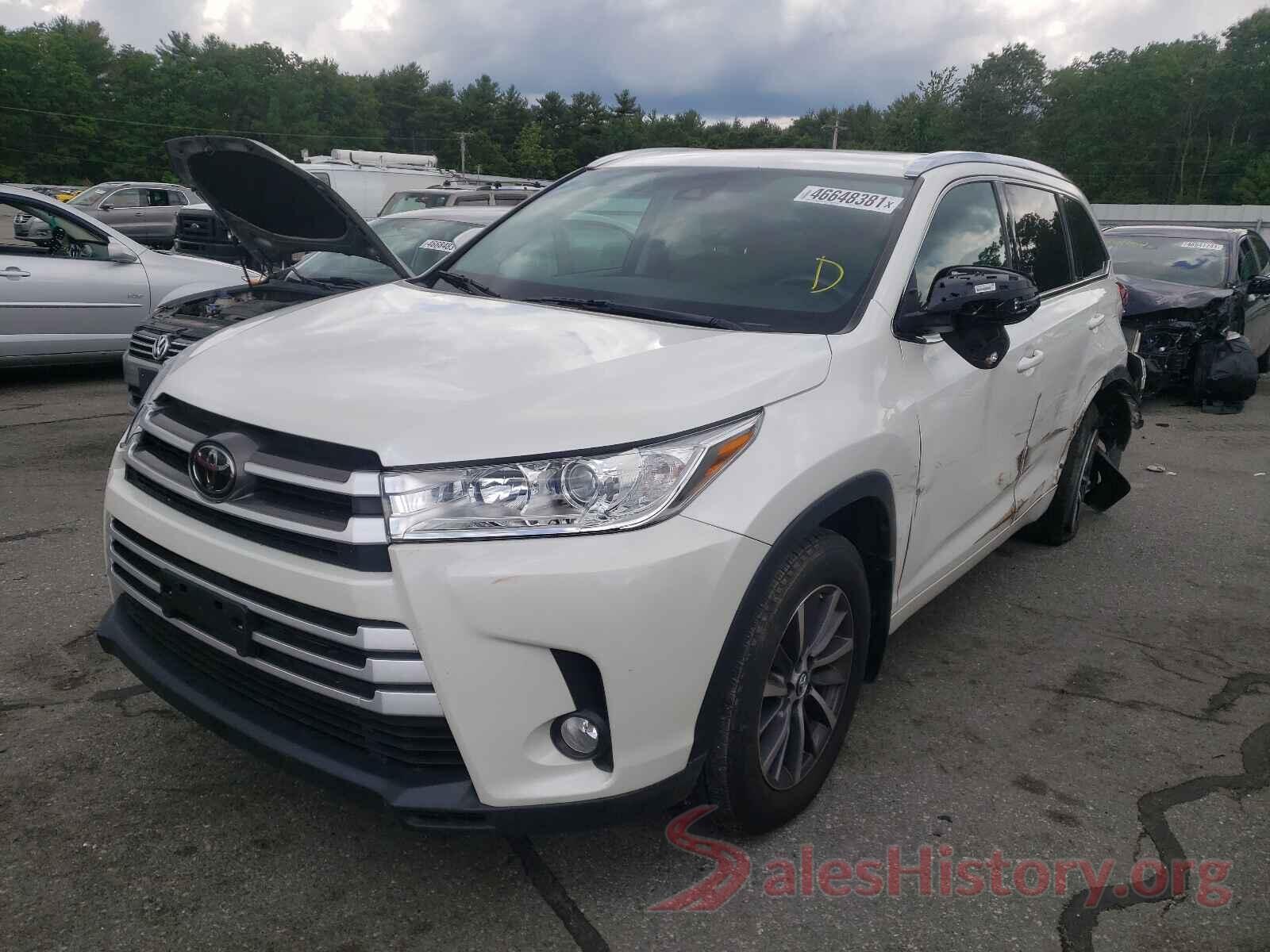 5TDJZRFHXJS835422 2018 TOYOTA HIGHLANDER