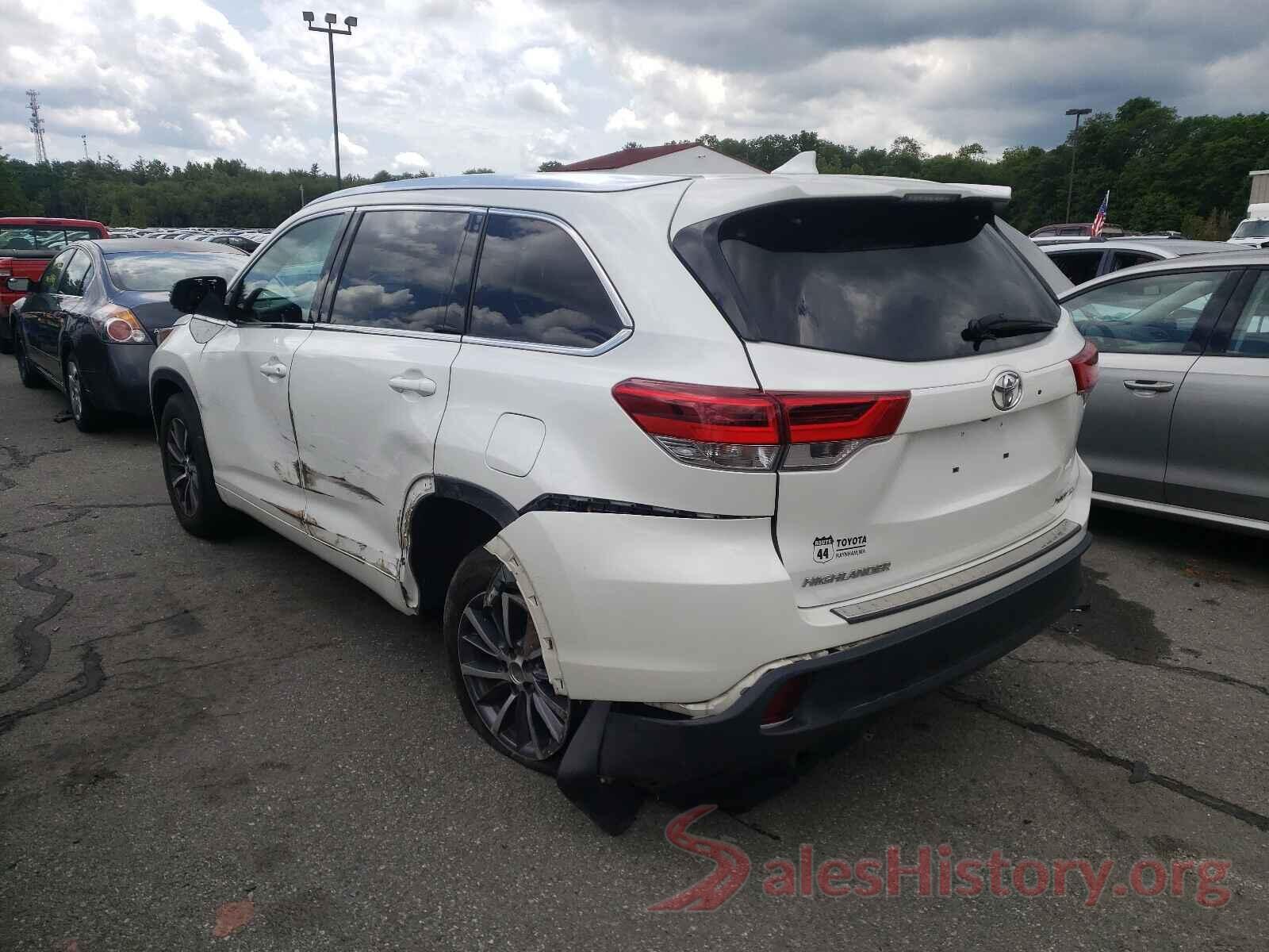 5TDJZRFHXJS835422 2018 TOYOTA HIGHLANDER