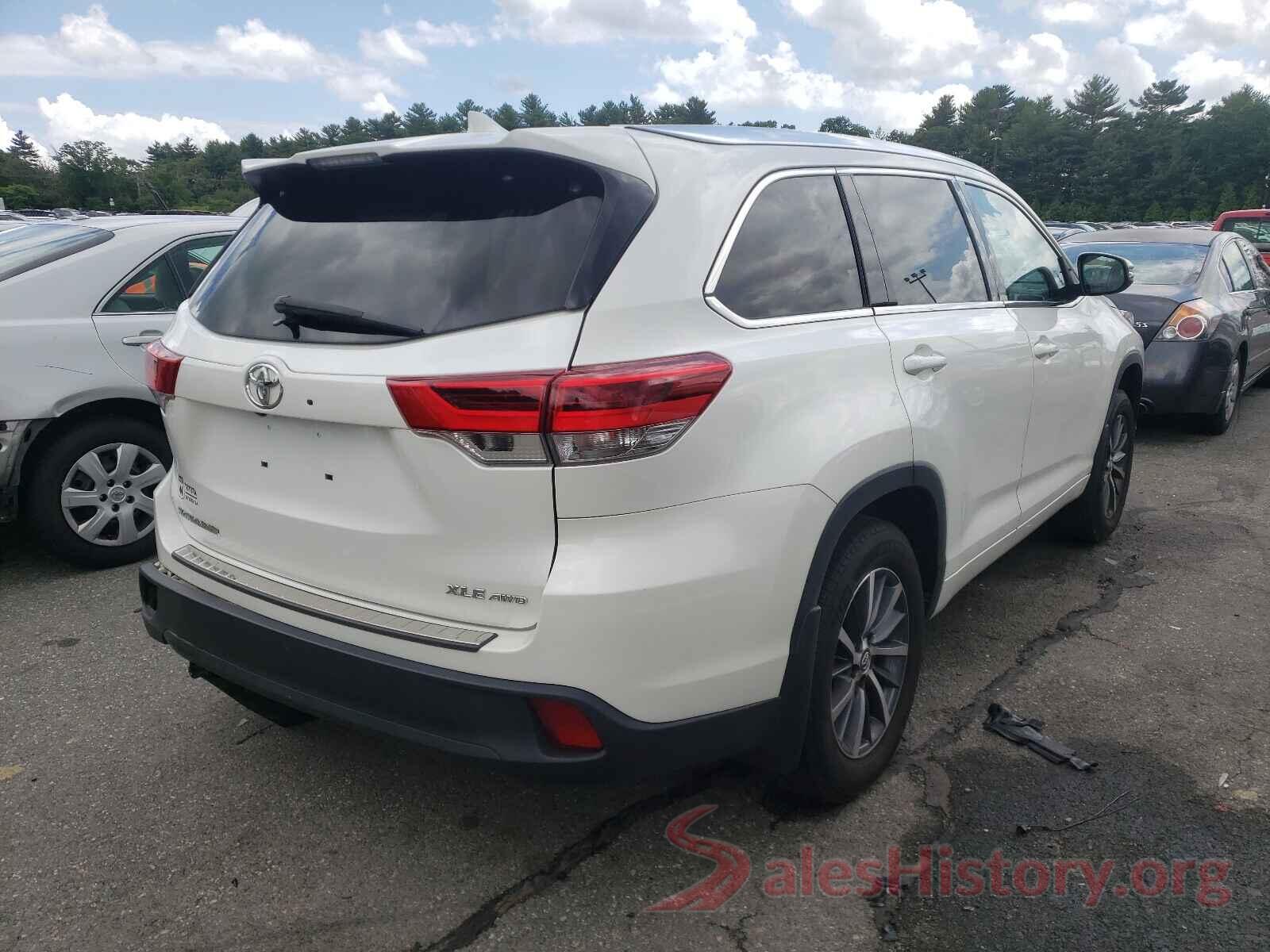 5TDJZRFHXJS835422 2018 TOYOTA HIGHLANDER