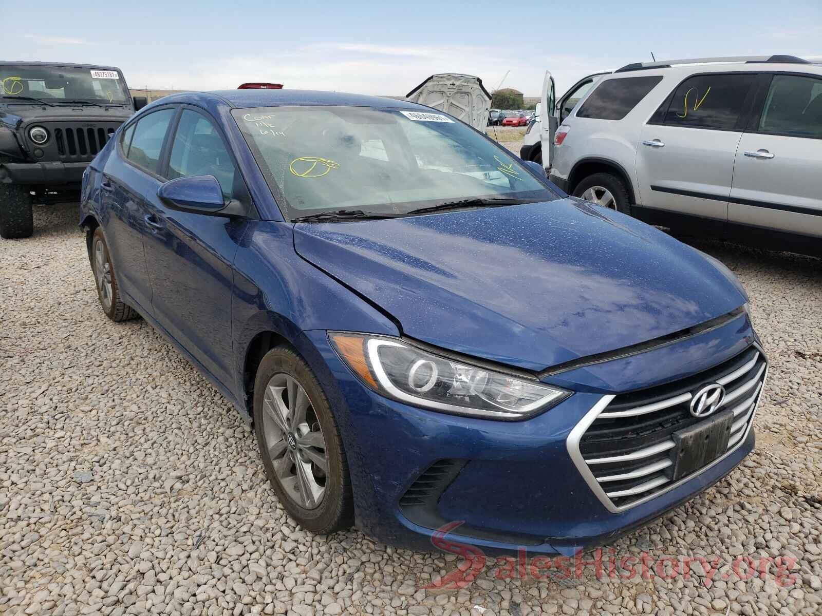 5NPD84LF5HH114690 2017 HYUNDAI ELANTRA