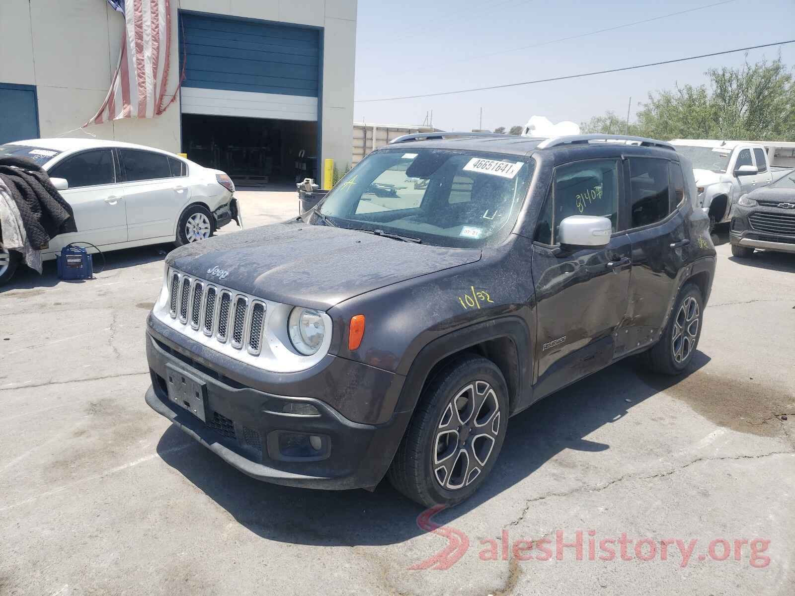 ZACCJADT5GPC94388 2016 JEEP RENEGADE