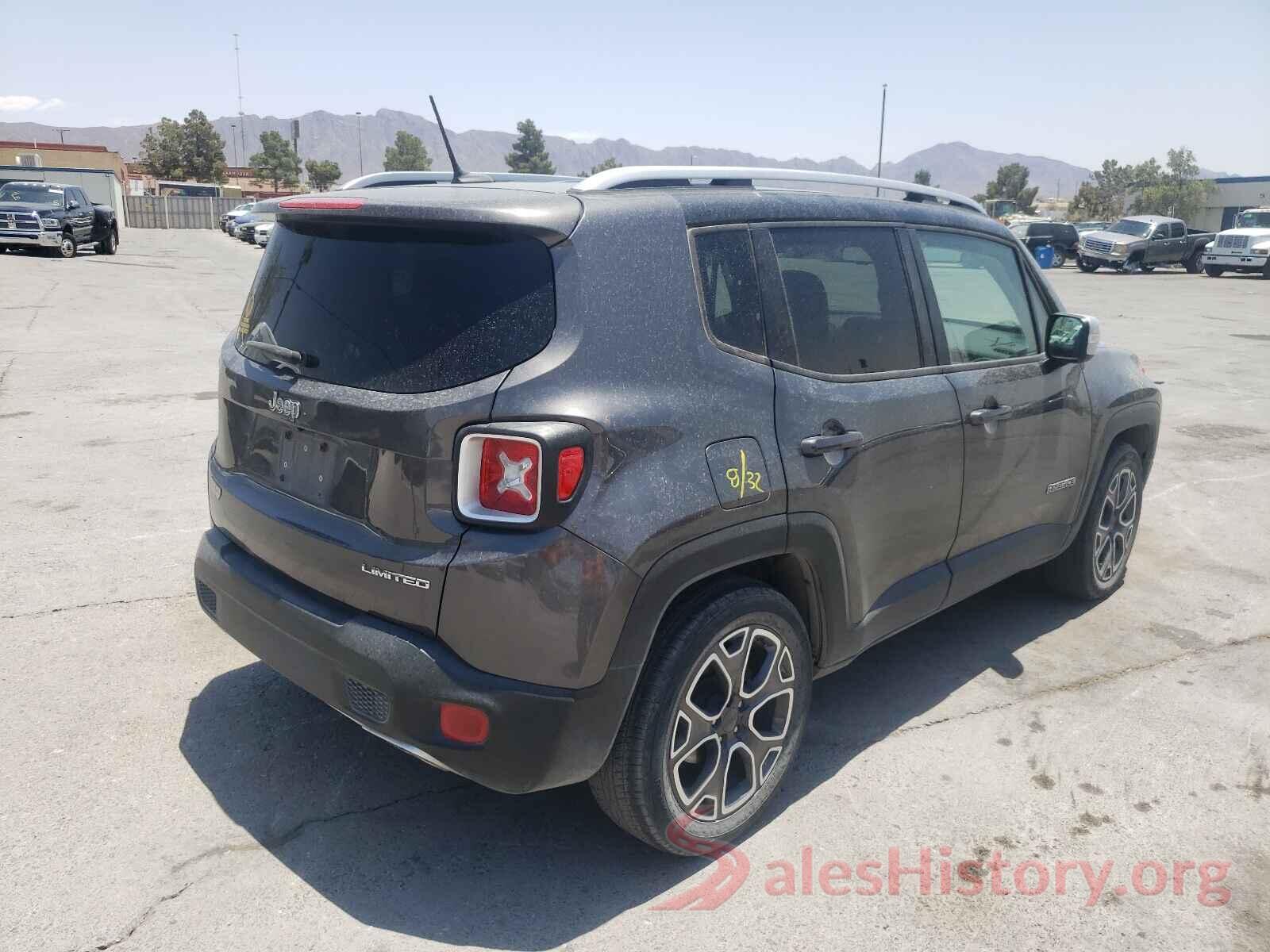 ZACCJADT5GPC94388 2016 JEEP RENEGADE