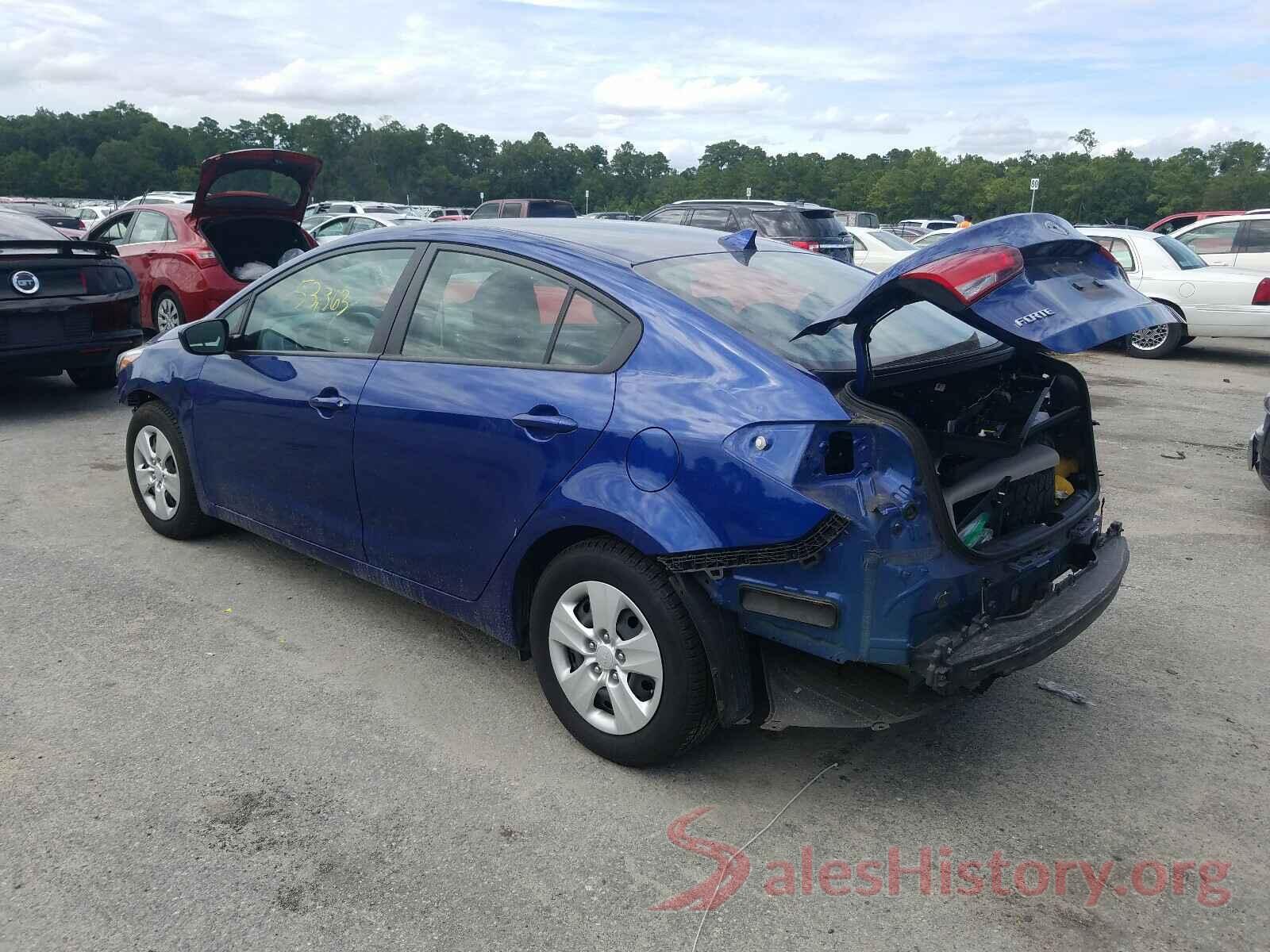 3KPFK4A70HE154220 2017 KIA FORTE