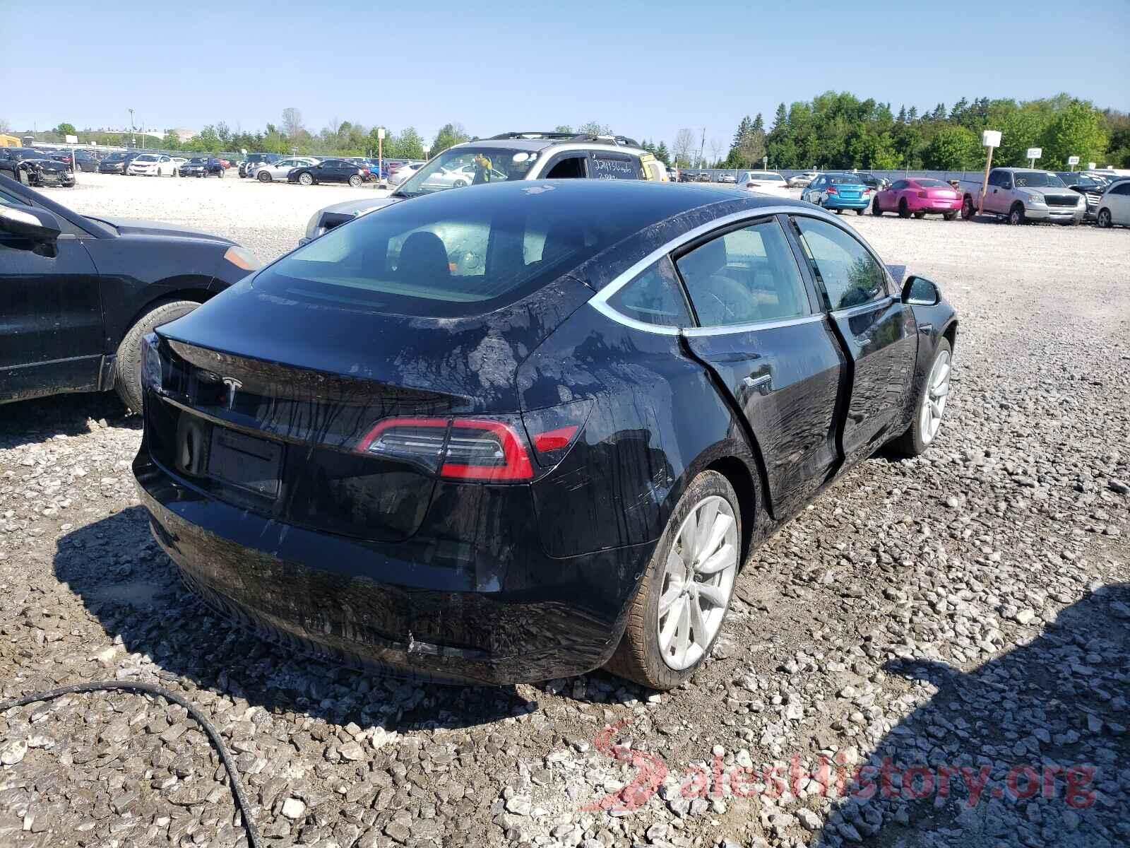 5YJ3E1EA0KF414549 2019 TESLA MODEL 3