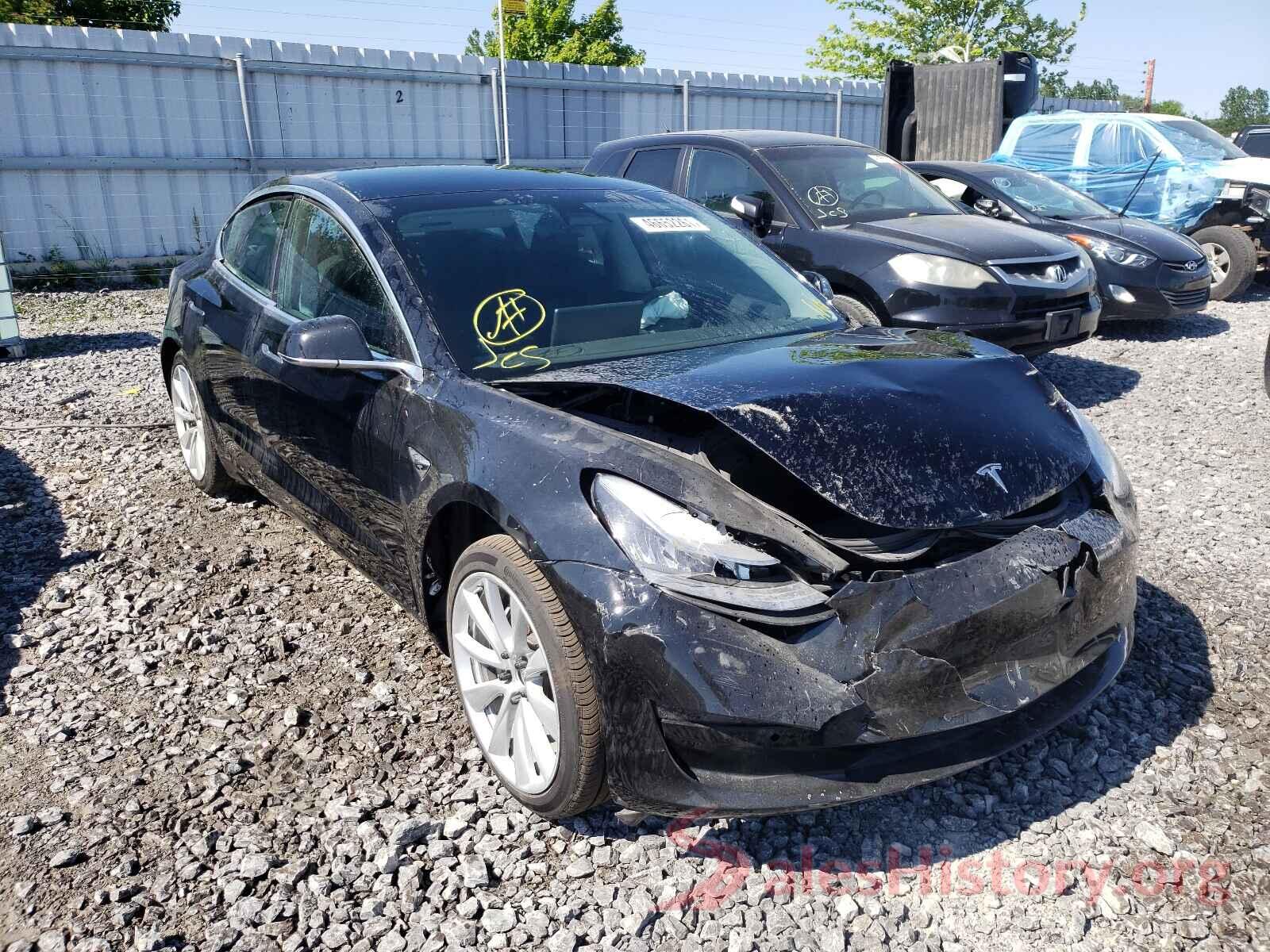 5YJ3E1EA0KF414549 2019 TESLA MODEL 3