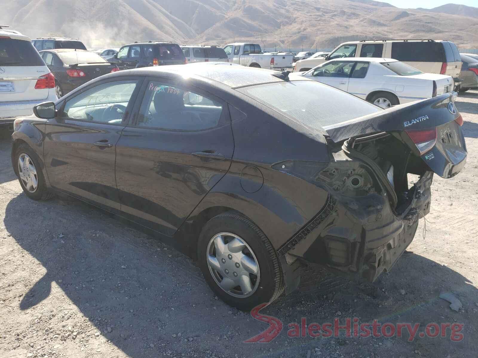 5NPDH4AE9GH784770 2016 HYUNDAI ELANTRA