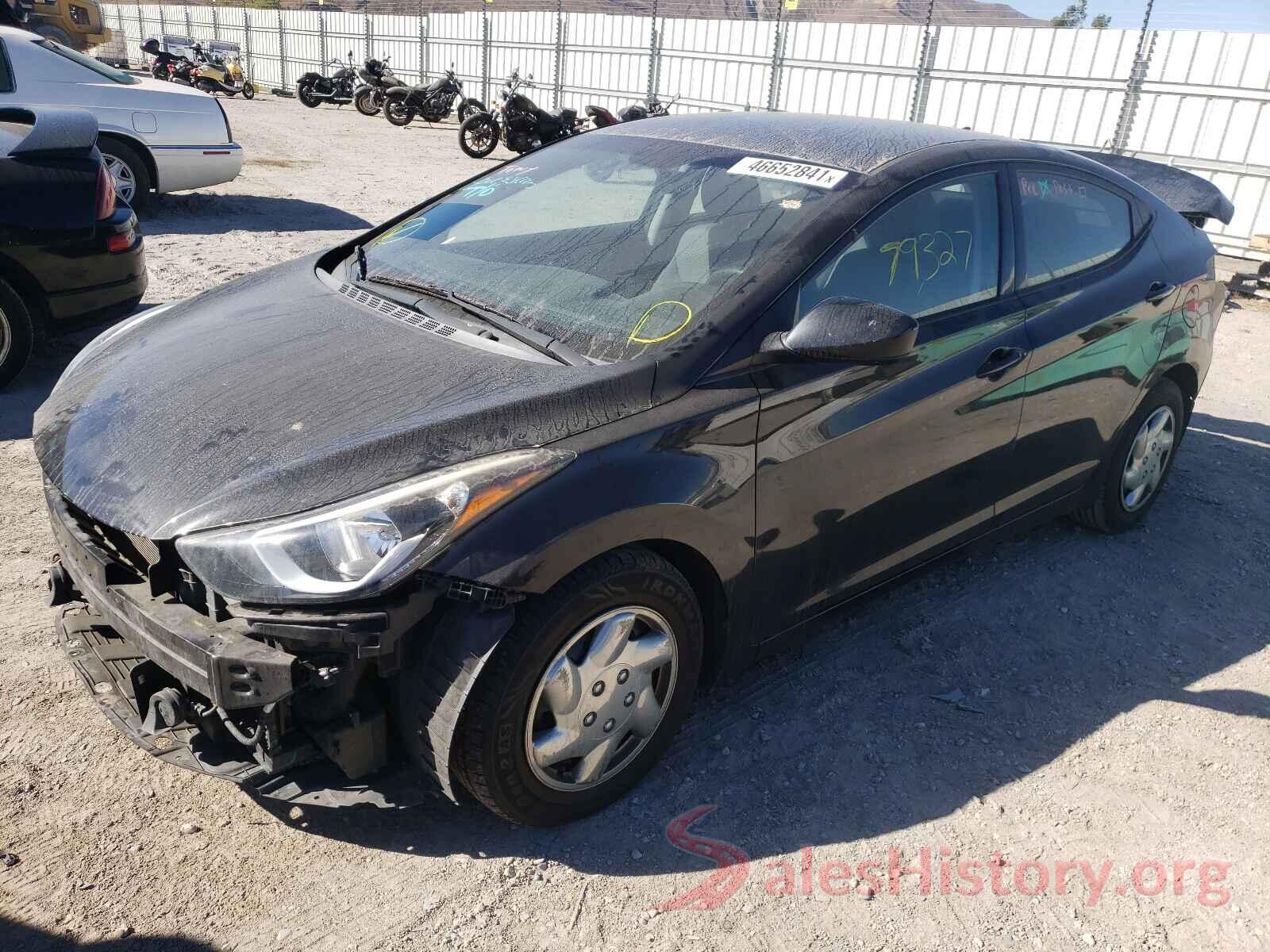 5NPDH4AE9GH784770 2016 HYUNDAI ELANTRA