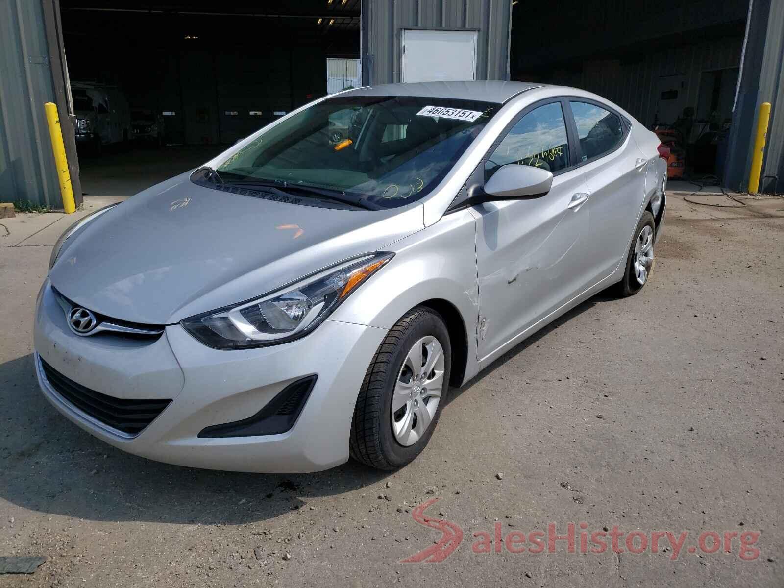 5NPDH4AEXGH709091 2016 HYUNDAI ELANTRA