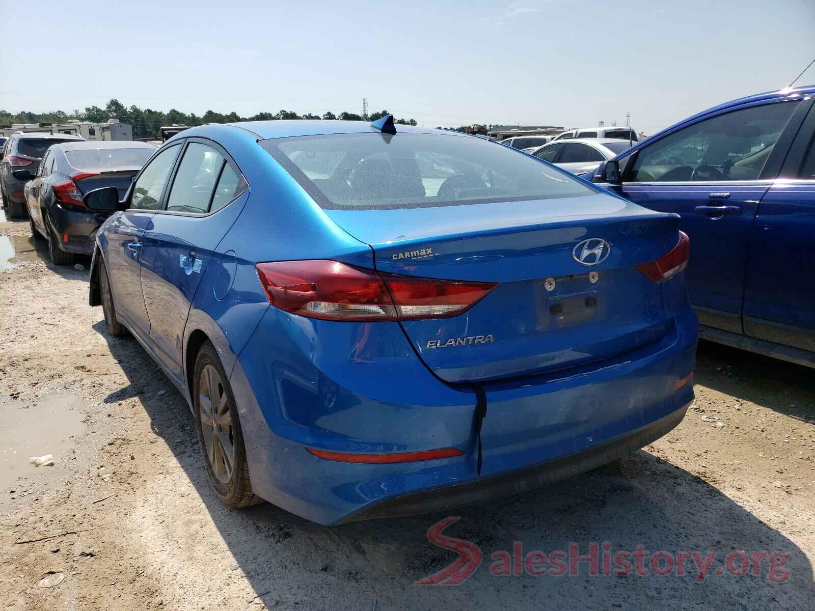 5NPD84LF8JH304764 2018 HYUNDAI ELANTRA