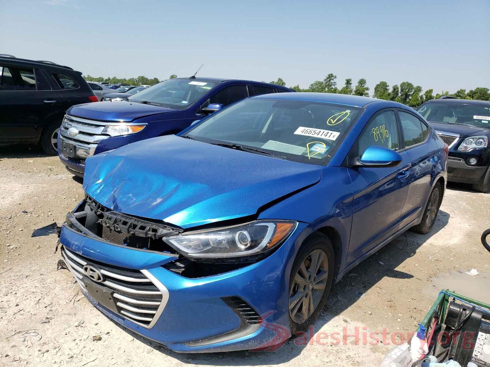 5NPD84LF8JH304764 2018 HYUNDAI ELANTRA