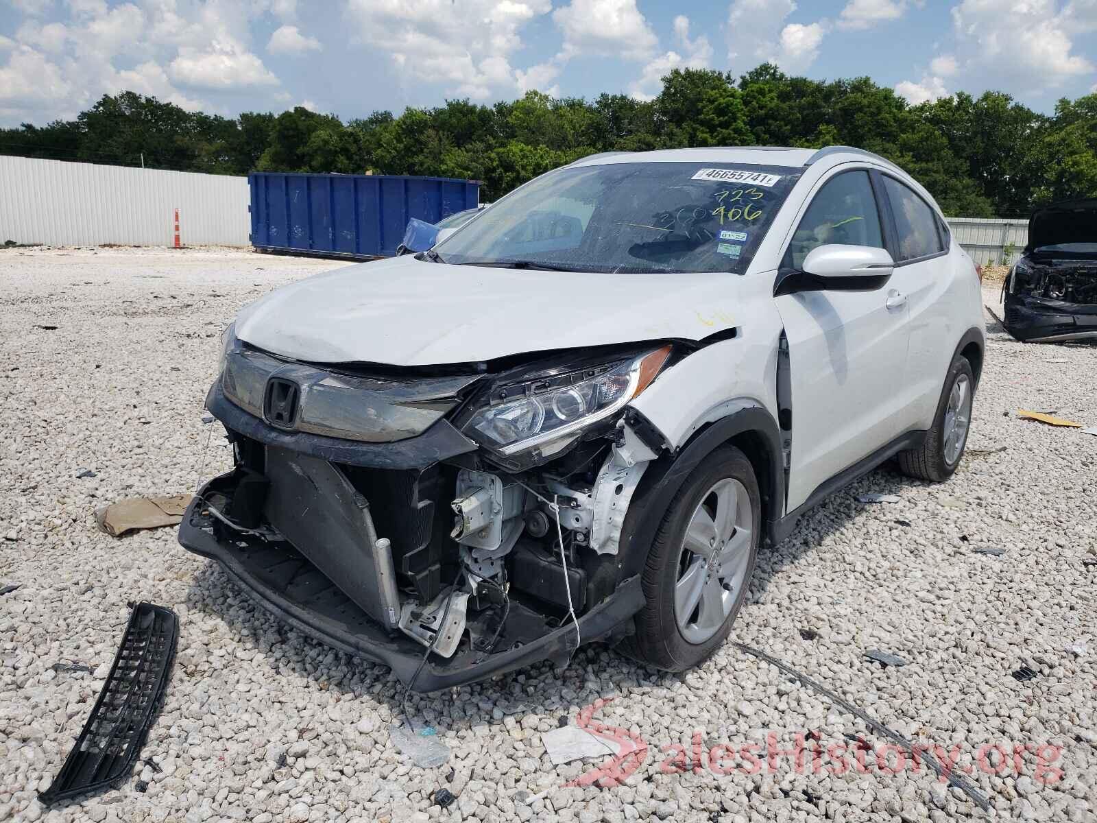 3CZRU5H58KM723906 2019 HONDA HR-V