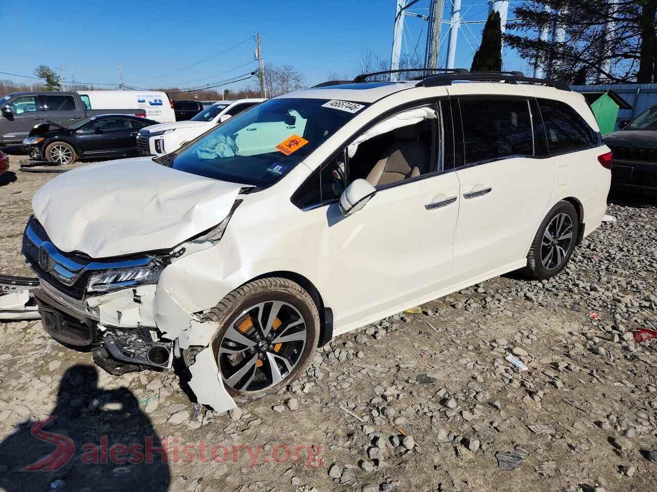 5FNRL6H96JB021409 2018 HONDA ODYSSEY