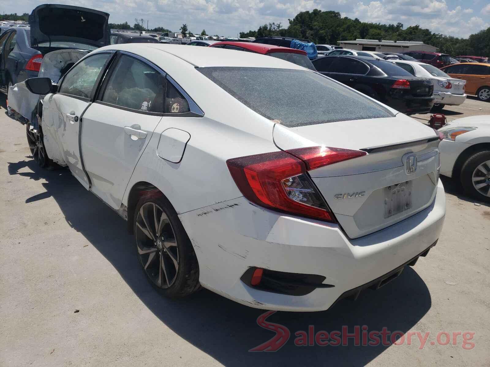 2HGFC2F83KH598045 2019 HONDA CIVIC