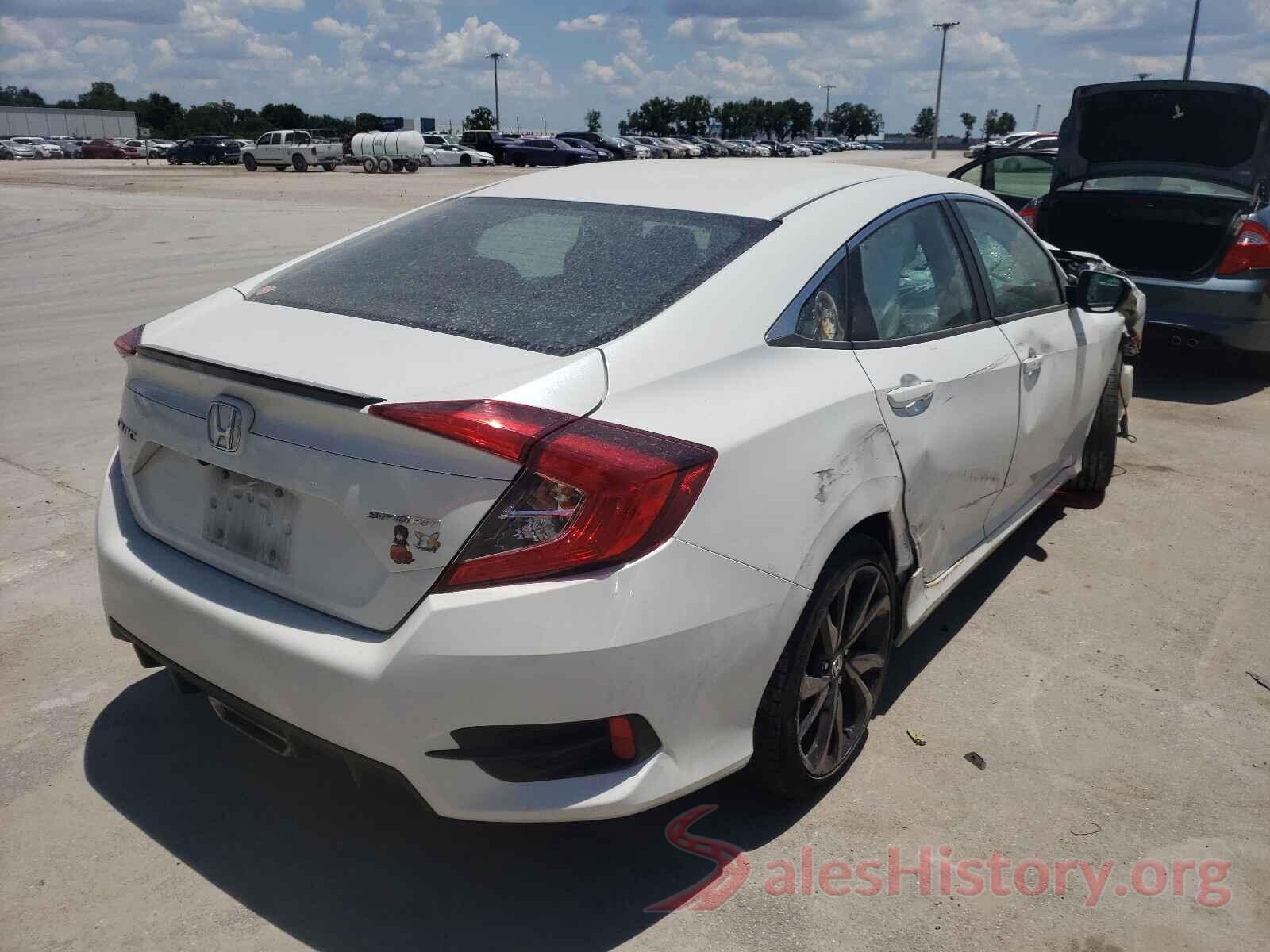 2HGFC2F83KH598045 2019 HONDA CIVIC