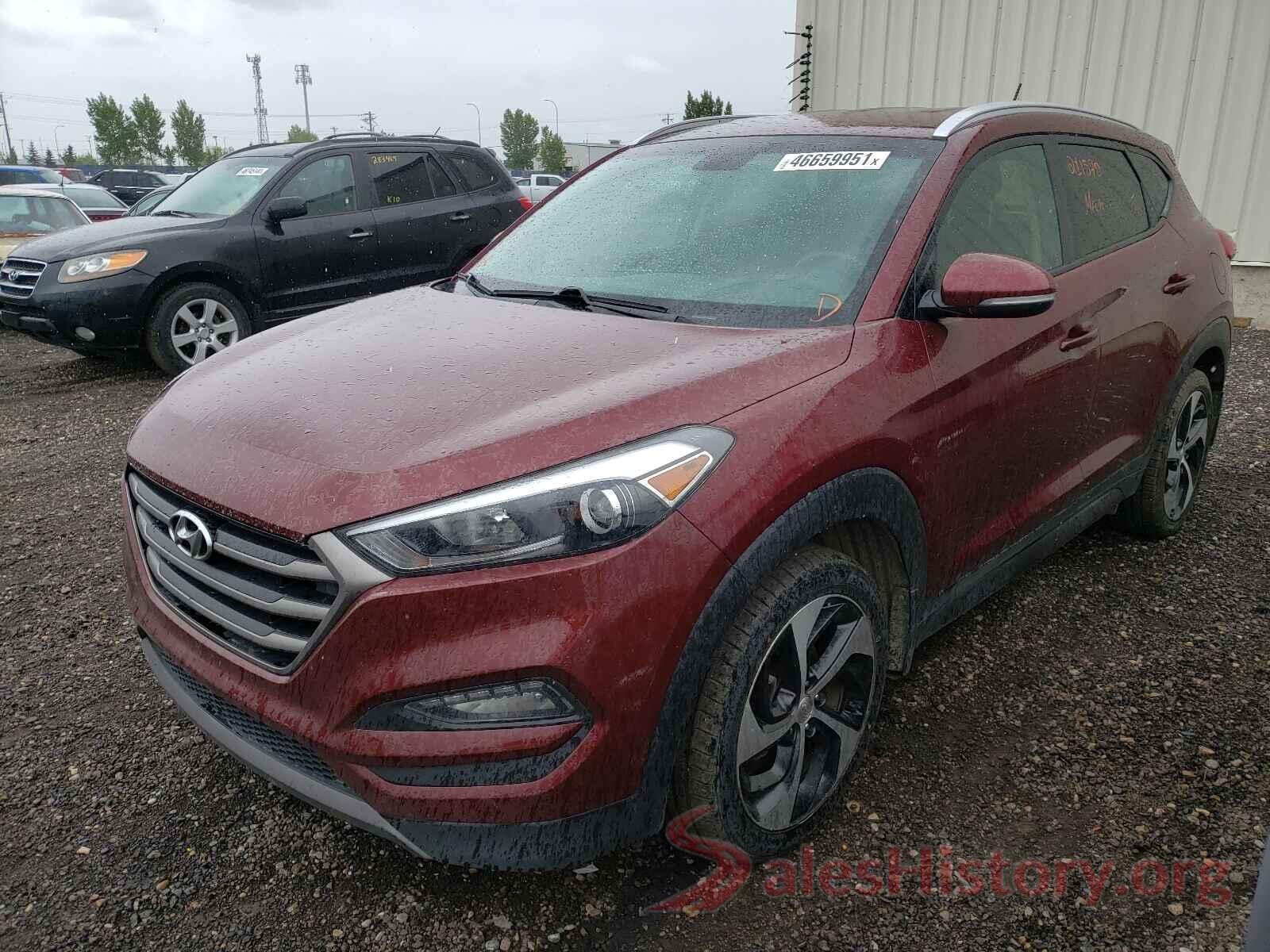 KM8J3CA26GU093778 2016 HYUNDAI TUCSON