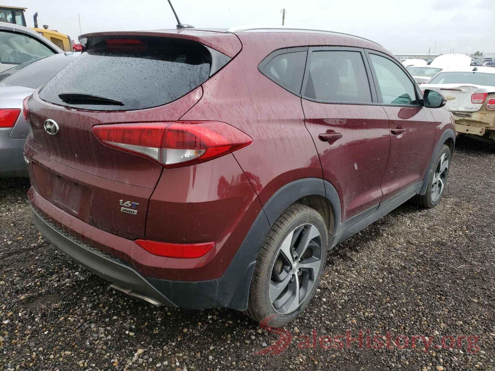 KM8J3CA26GU093778 2016 HYUNDAI TUCSON