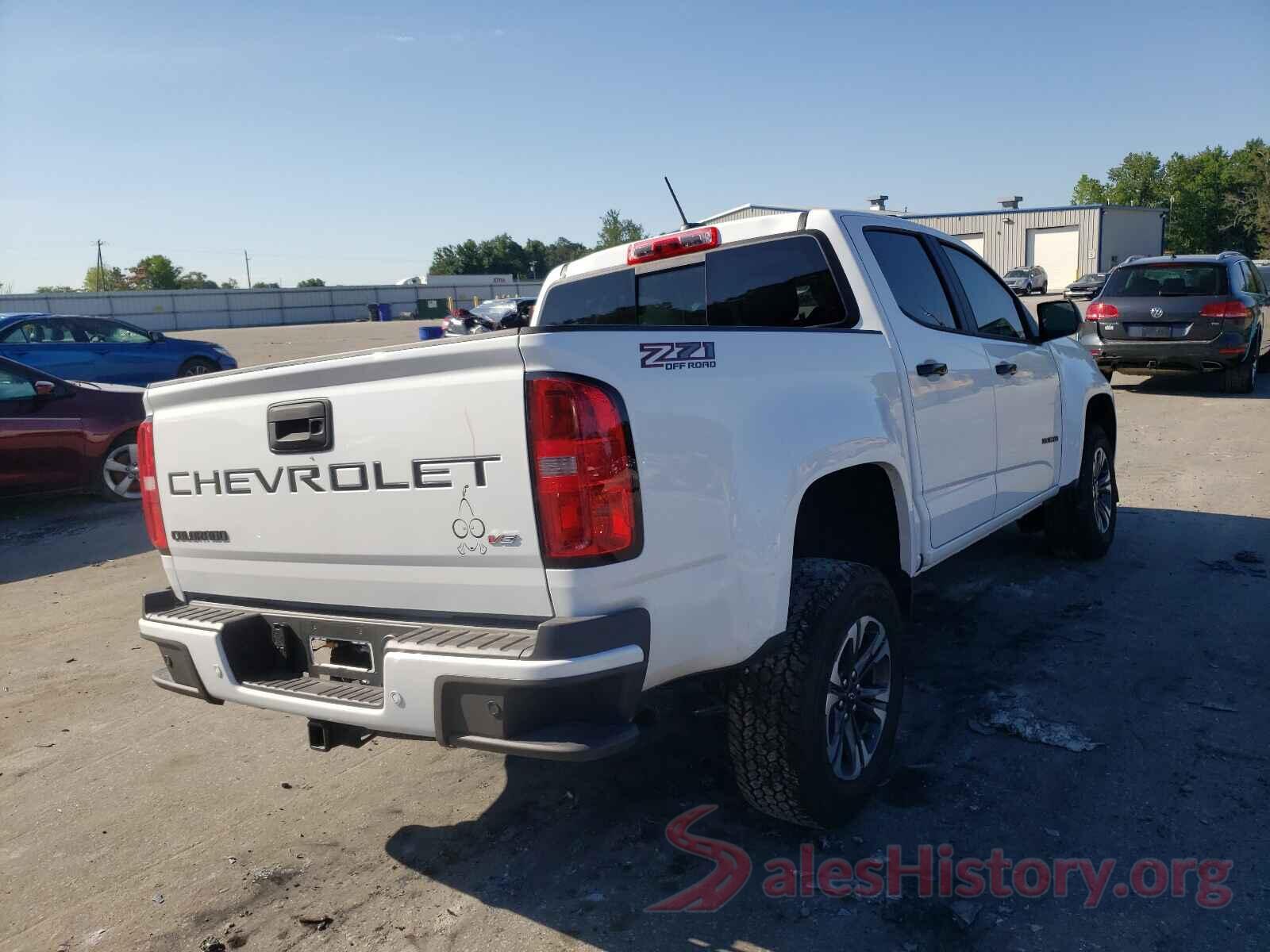 1GCGTDEN3M1165879 2021 CHEVROLET COLORADO