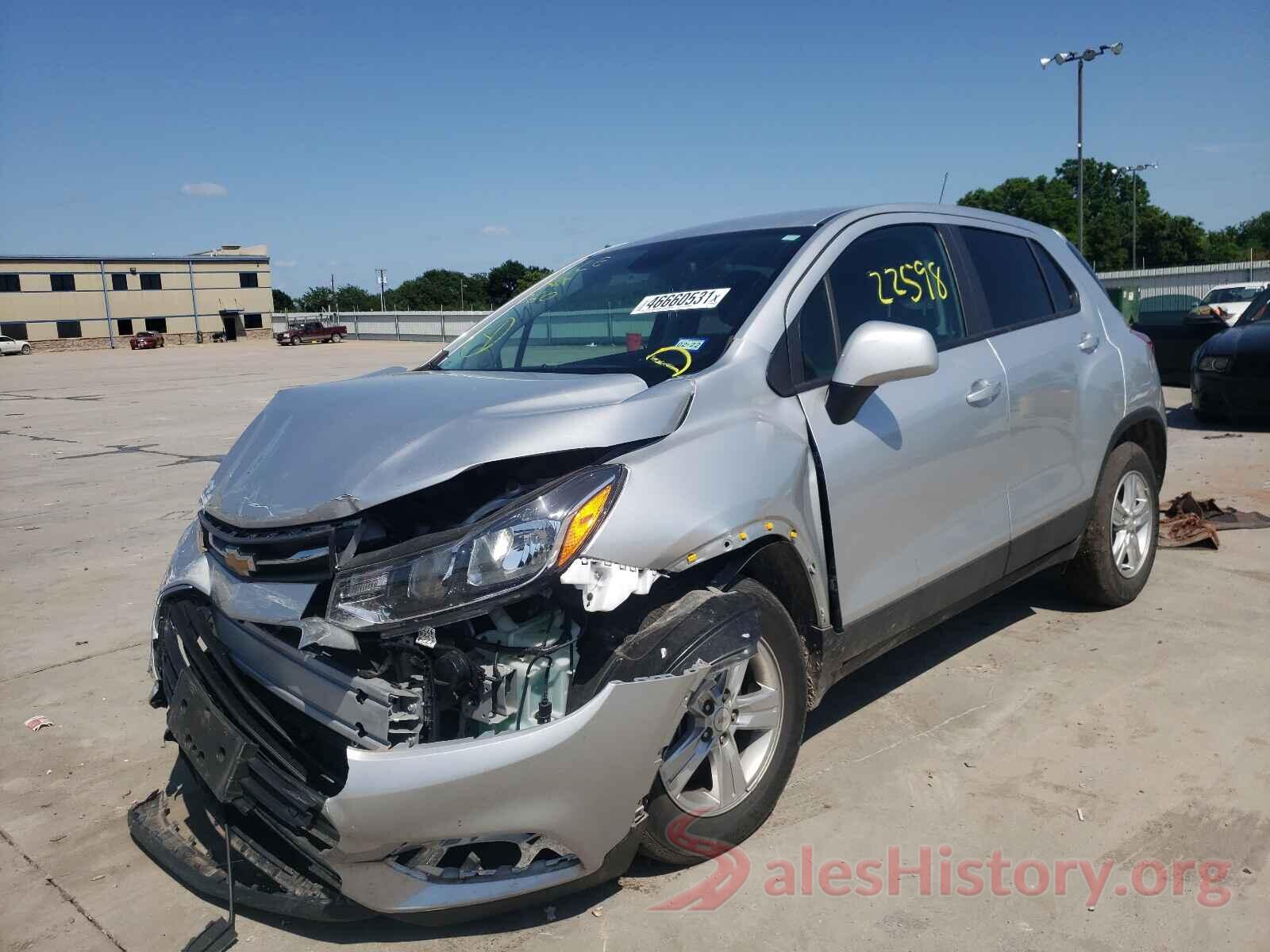 KL7CJKSB7LB039520 2020 CHEVROLET TRAX