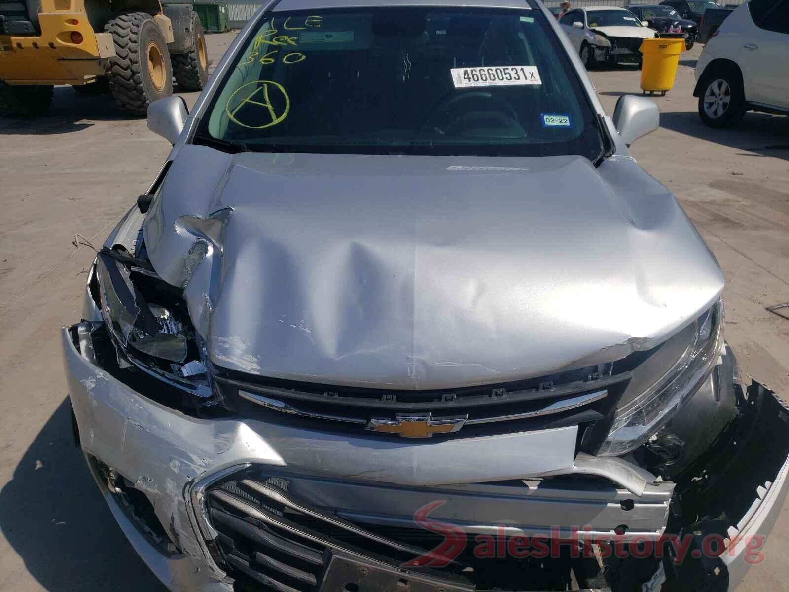 KL7CJKSB7LB039520 2020 CHEVROLET TRAX