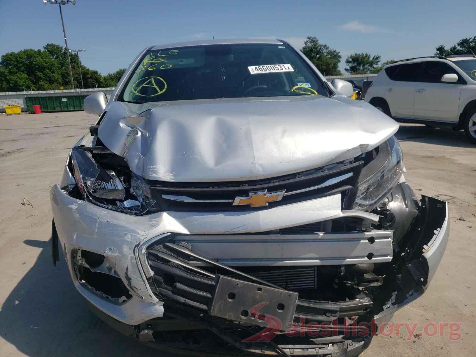 KL7CJKSB7LB039520 2020 CHEVROLET TRAX