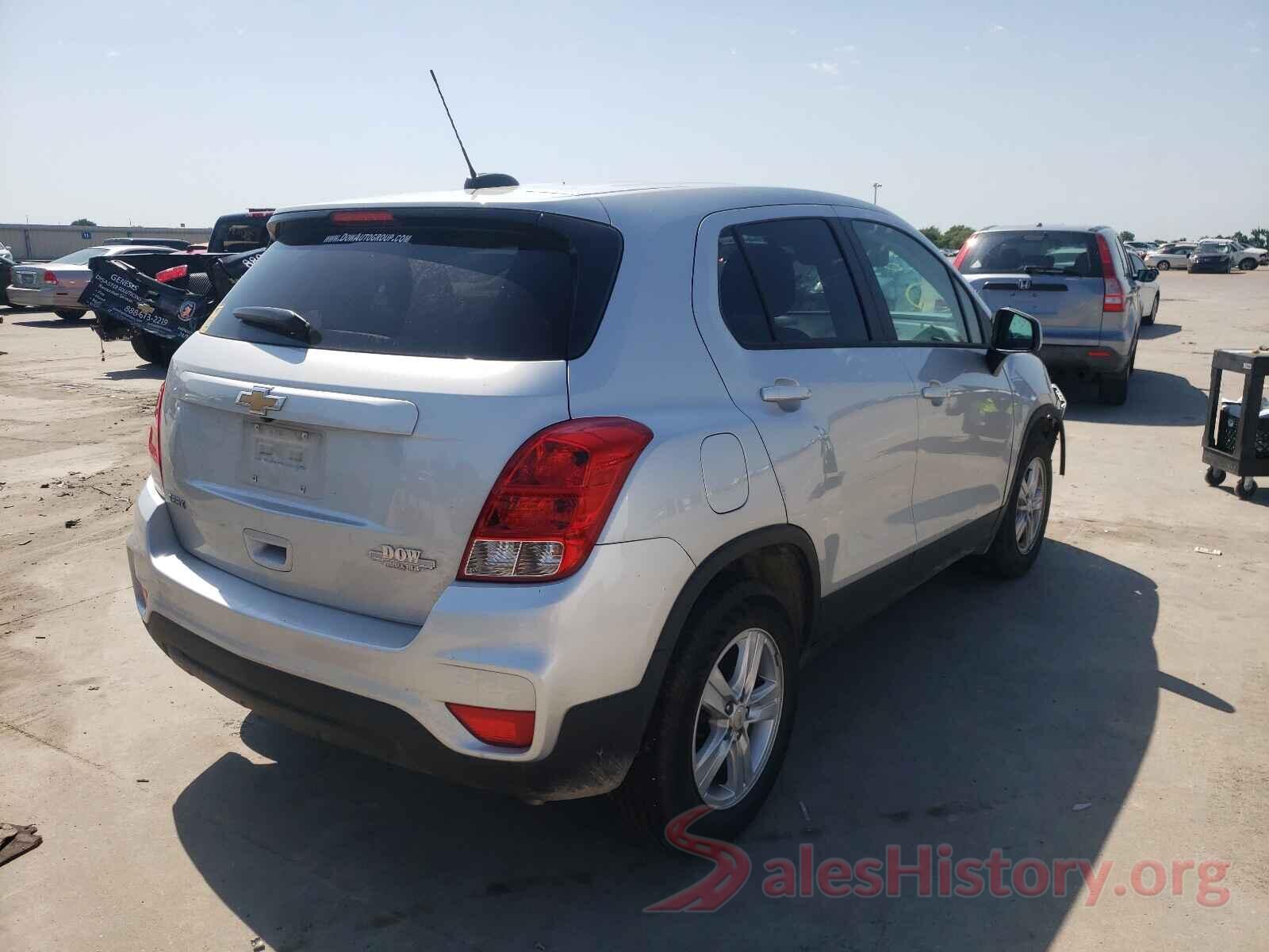 KL7CJKSB7LB039520 2020 CHEVROLET TRAX