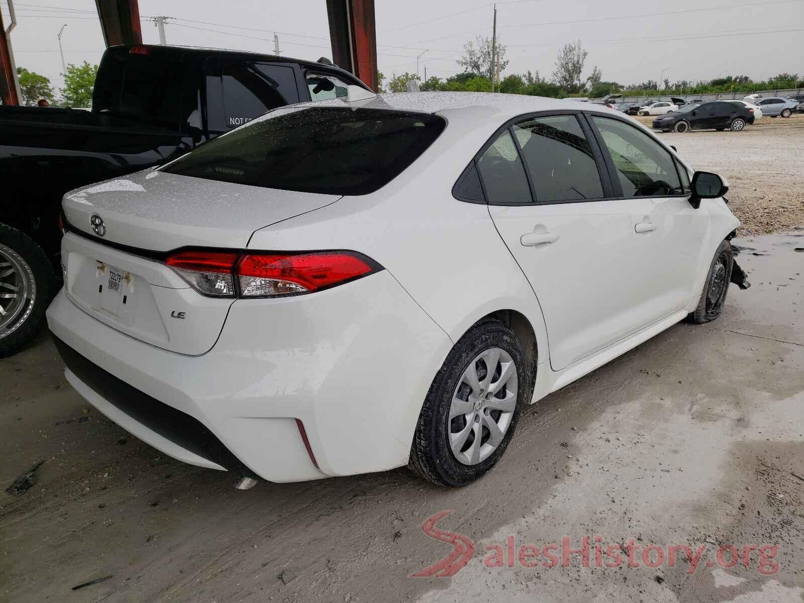 JTDEPMAE0MJ126636 2021 TOYOTA COROLLA