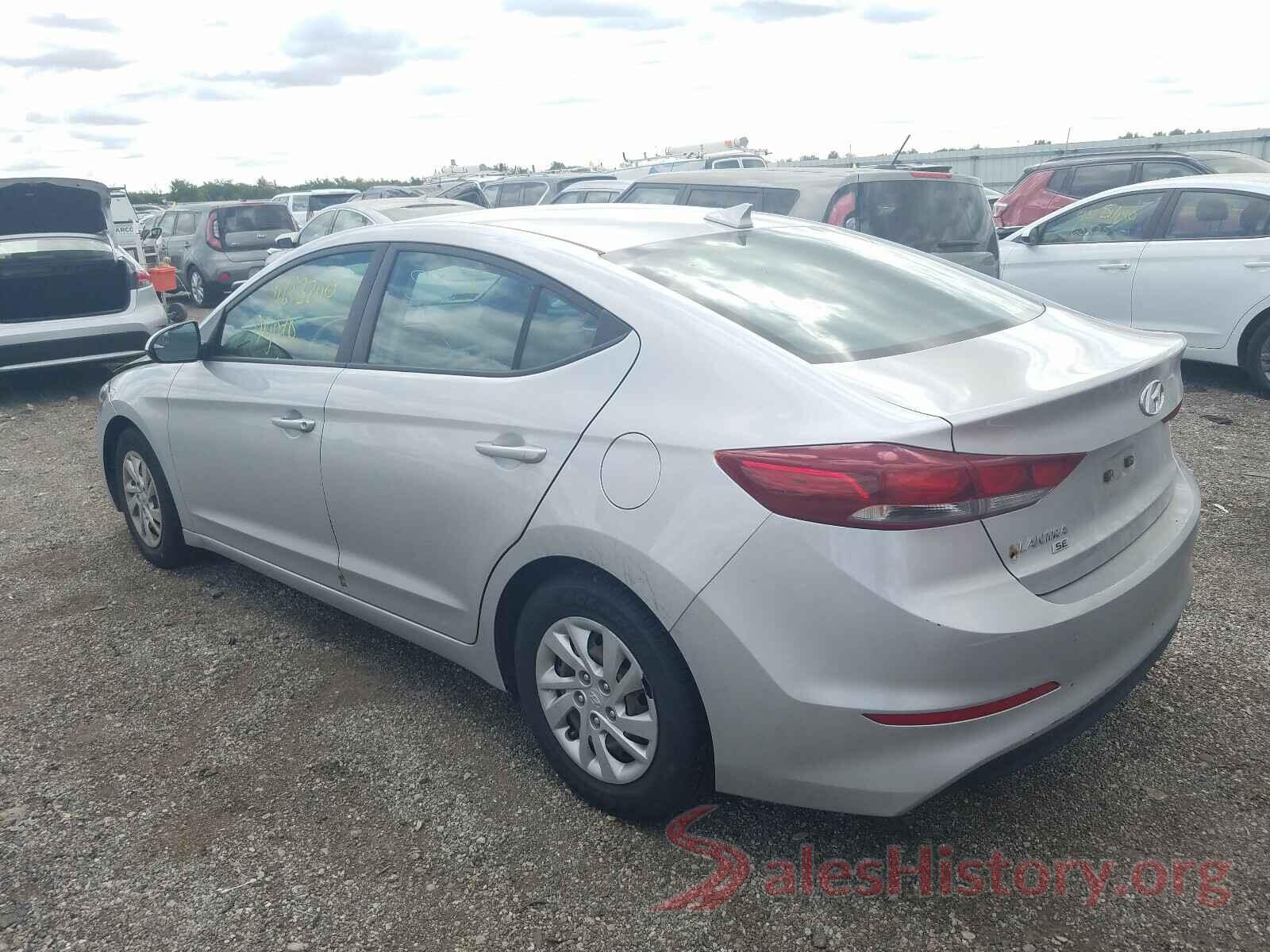 5NPD74LF6HH137253 2017 HYUNDAI ELANTRA