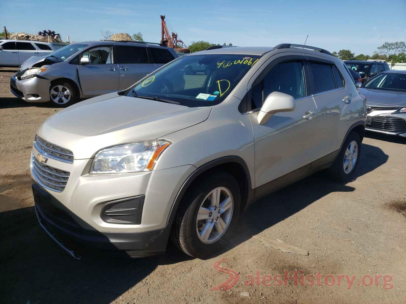 3GNCJLSB8GL150548 2016 CHEVROLET TRAX