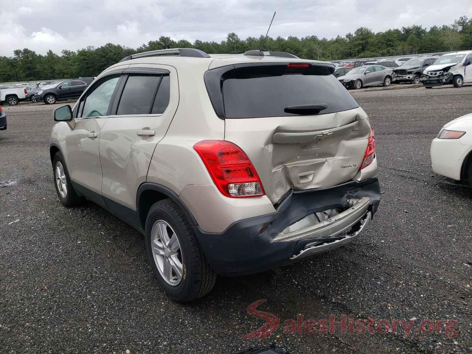 3GNCJLSB8GL150548 2016 CHEVROLET TRAX