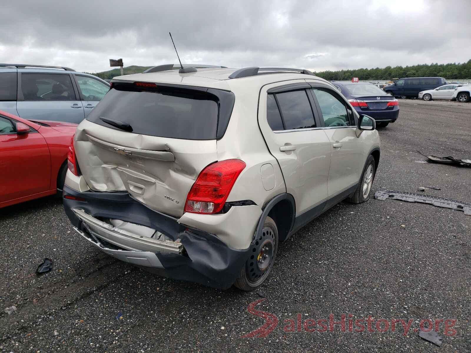 3GNCJLSB8GL150548 2016 CHEVROLET TRAX