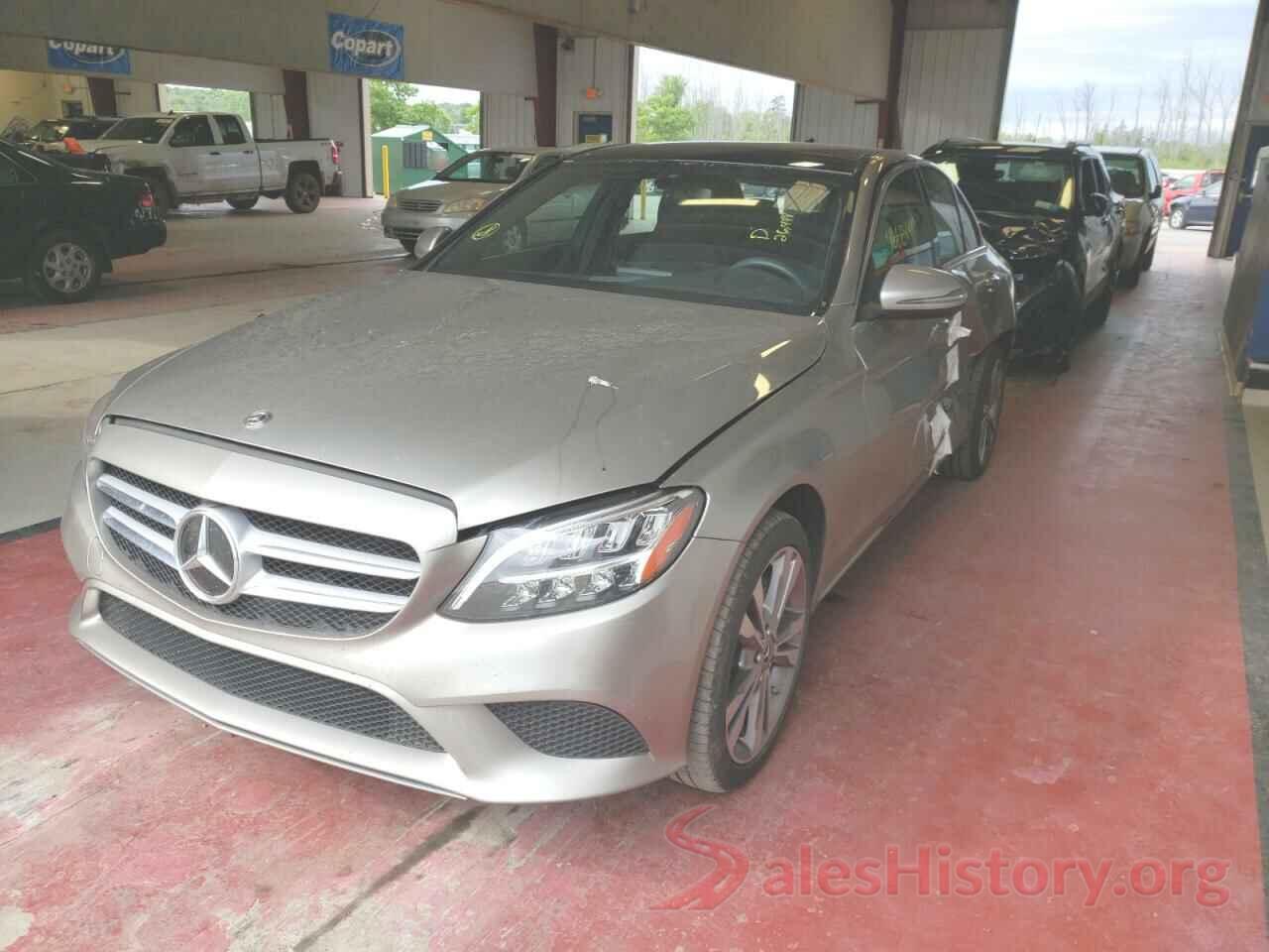 55SWF8EB2KU290522 2019 MERCEDES-BENZ C CLASS