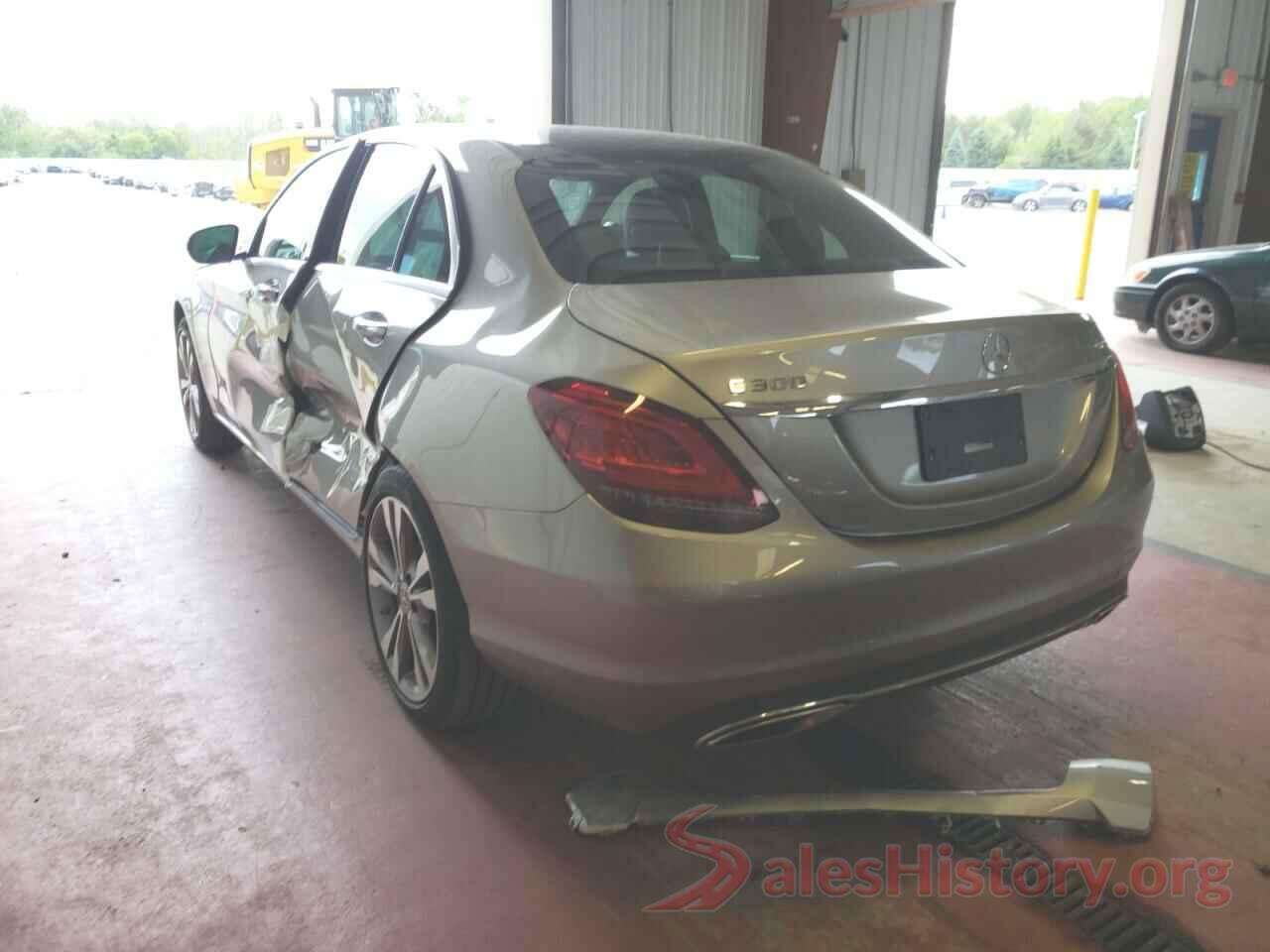 55SWF8EB2KU290522 2019 MERCEDES-BENZ C CLASS