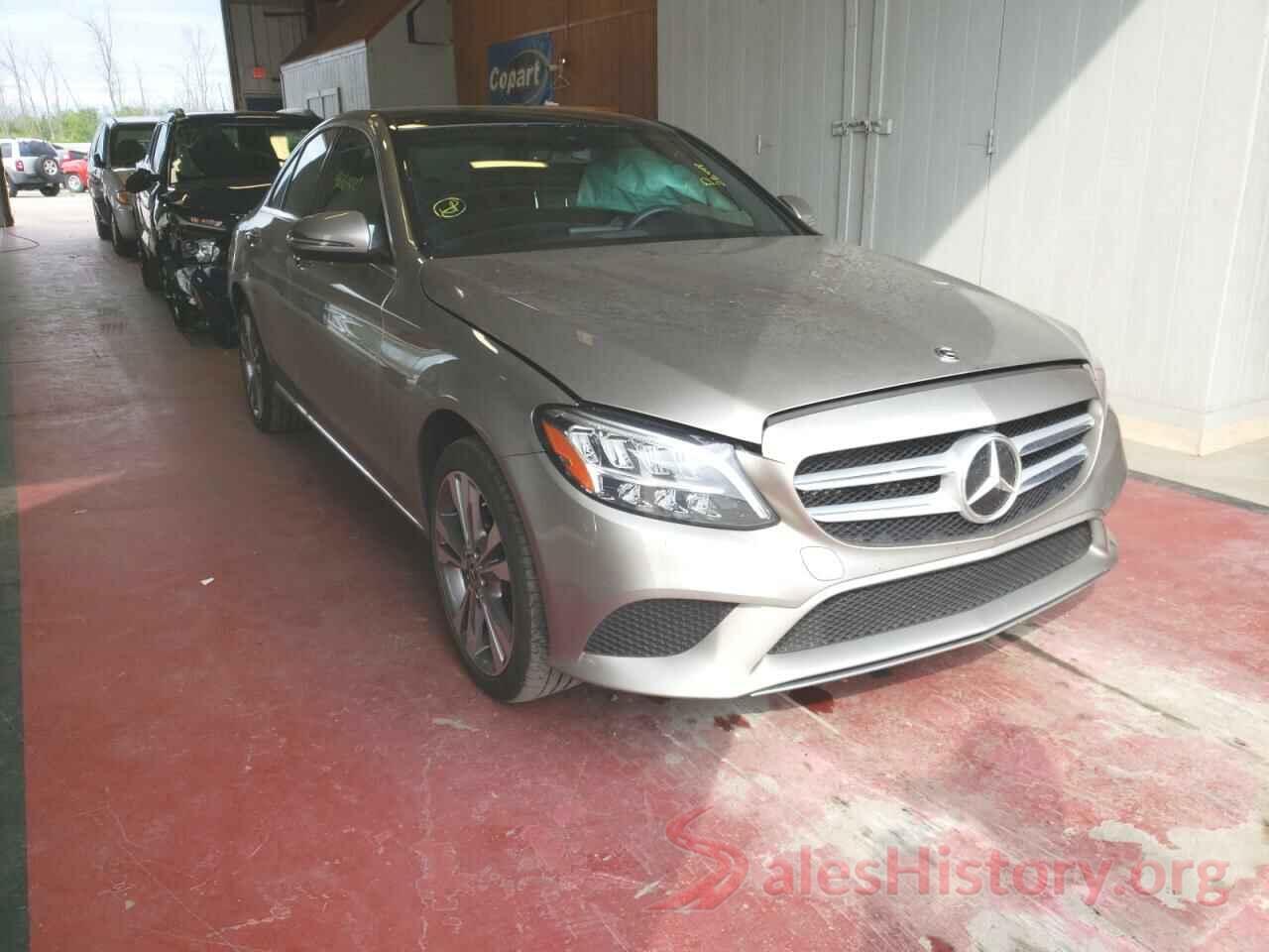 55SWF8EB2KU290522 2019 MERCEDES-BENZ C CLASS