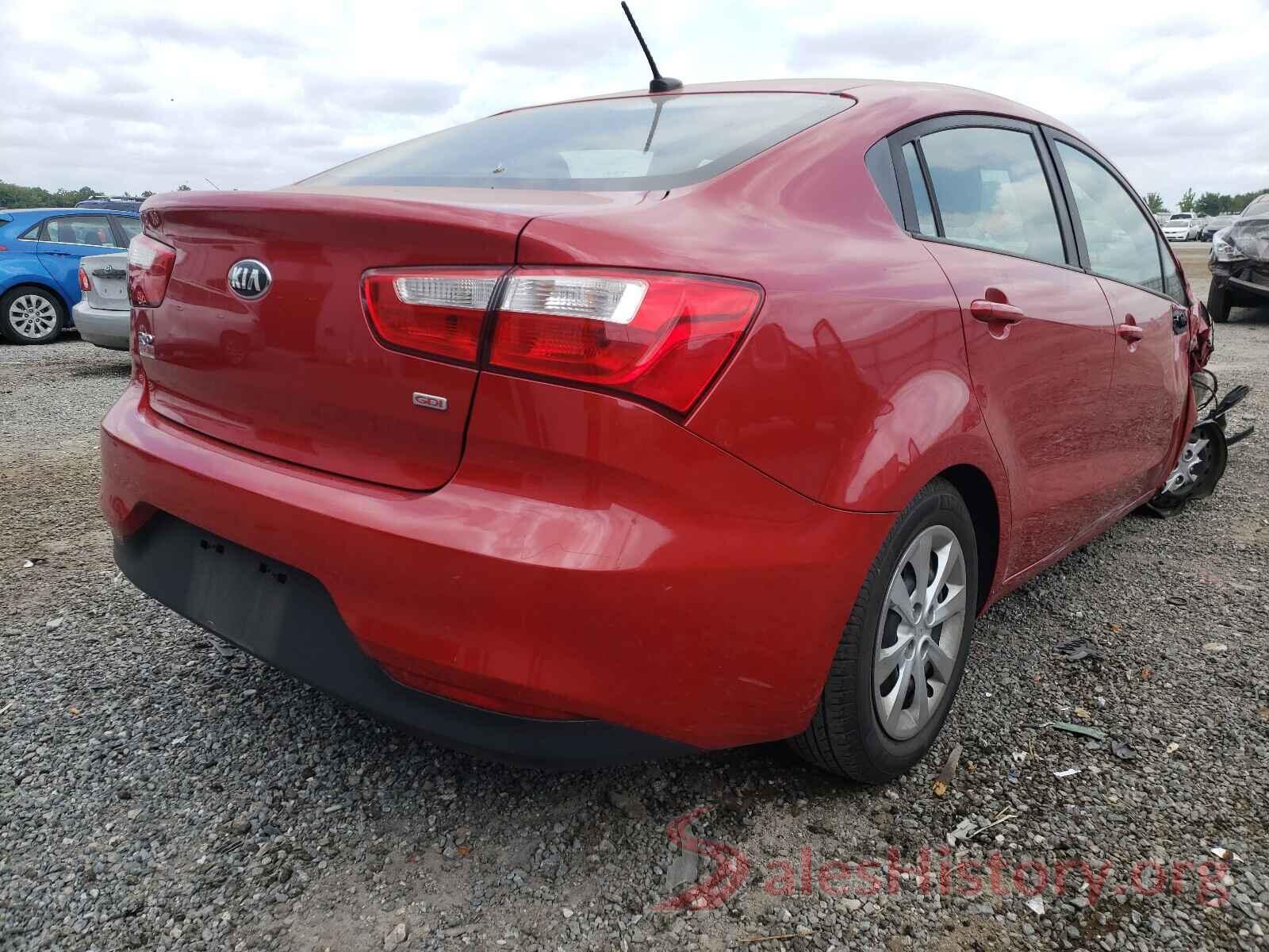 KNADM4A35H6011474 2017 KIA RIO