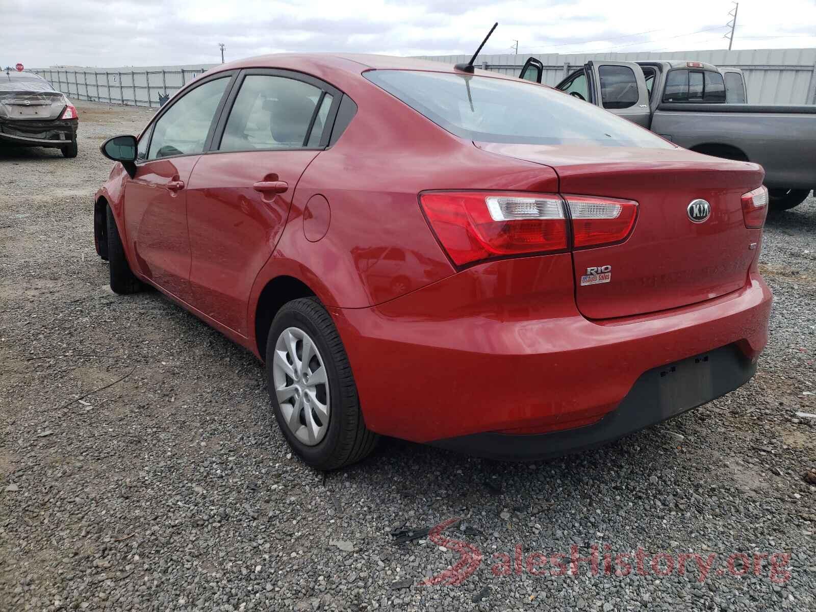 KNADM4A35H6011474 2017 KIA RIO