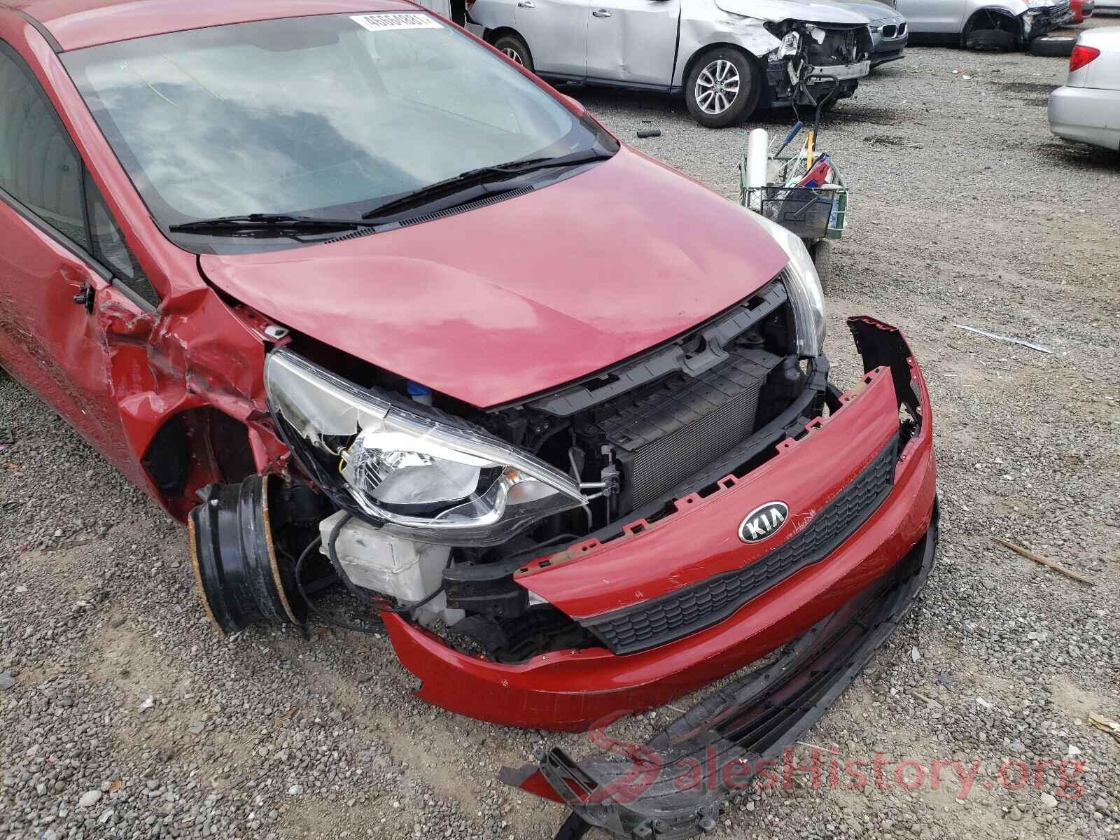 KNADM4A35H6011474 2017 KIA RIO