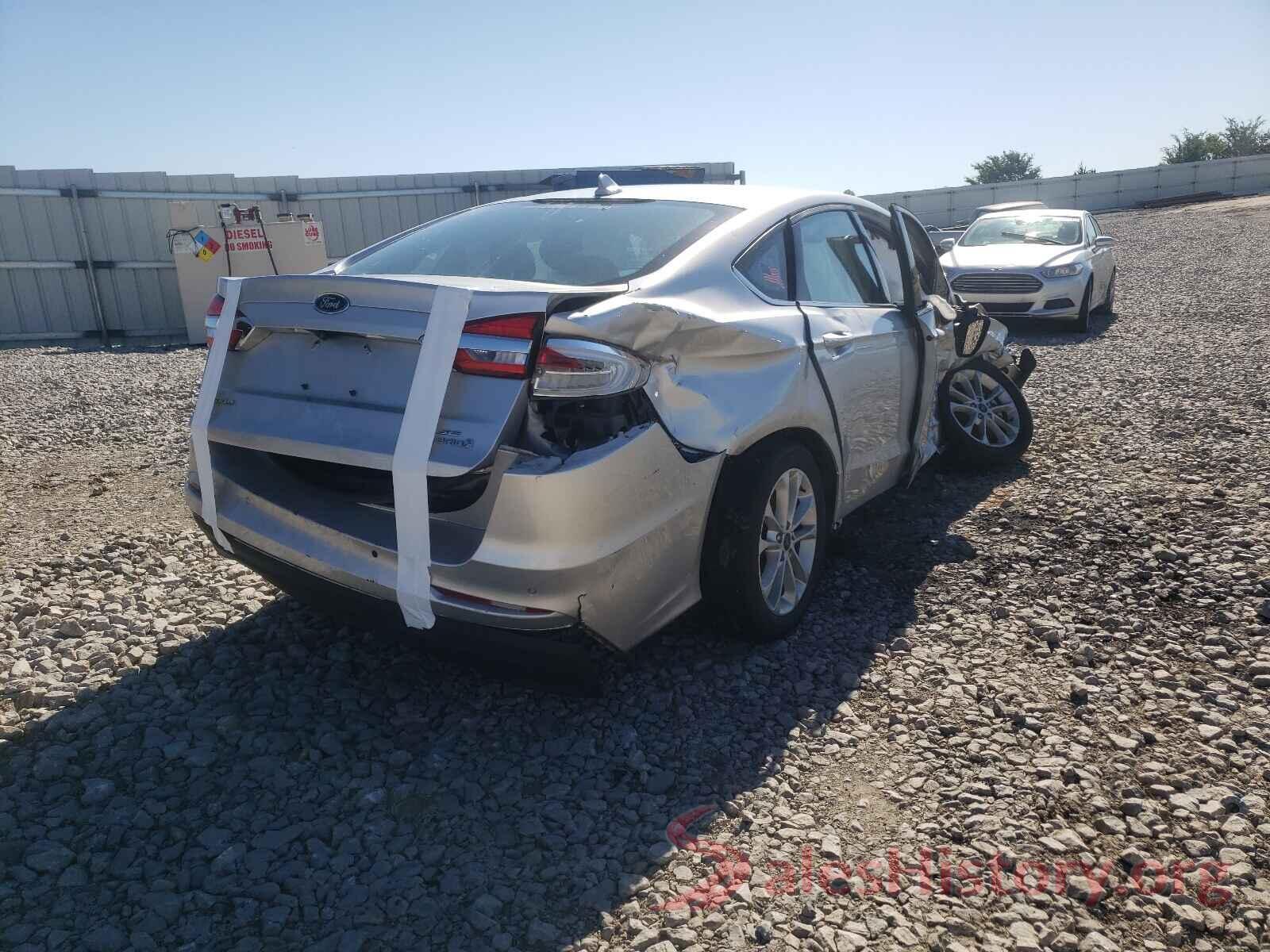 3FA6P0LU9KR205605 2019 FORD FUSION