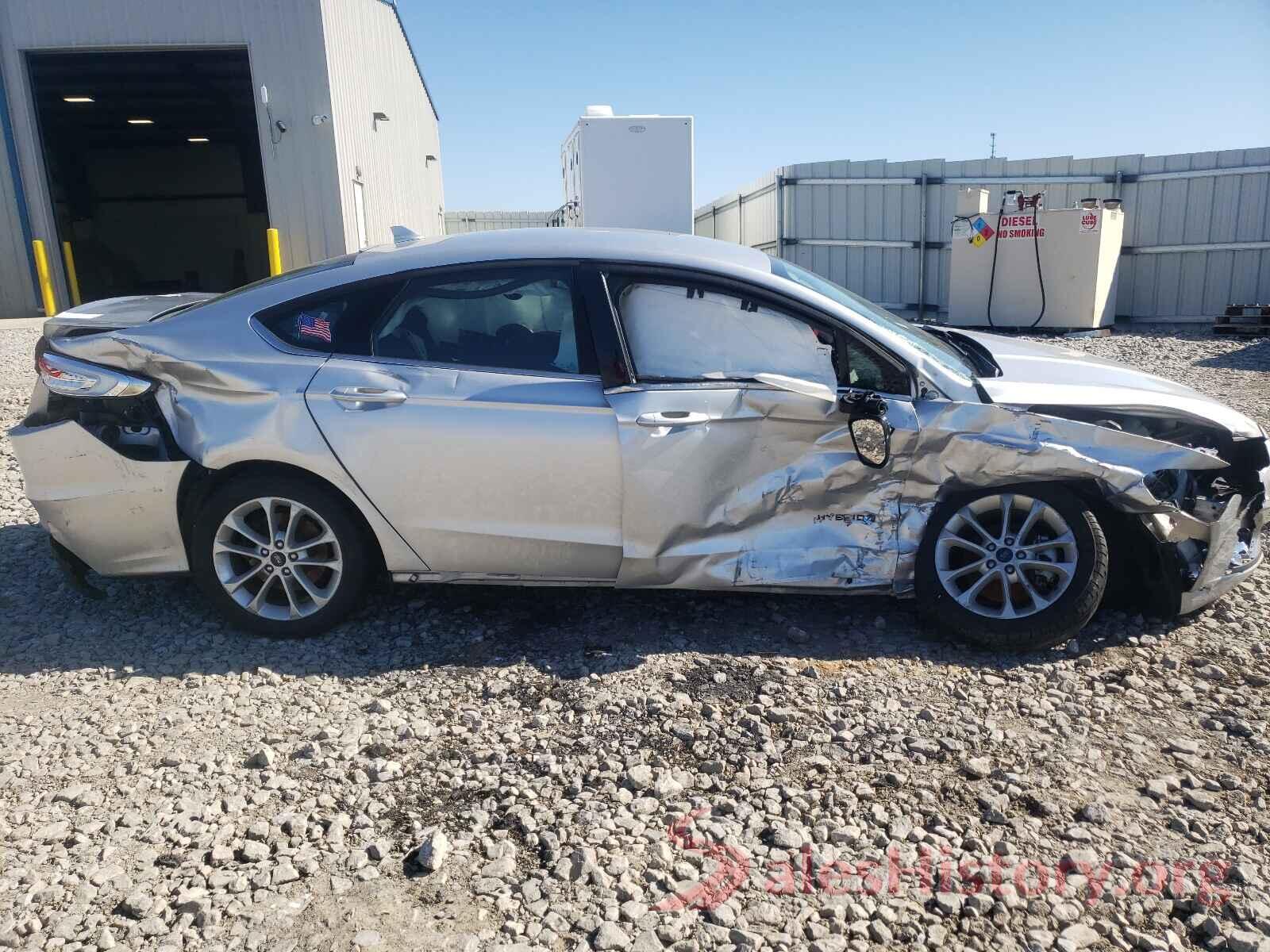 3FA6P0LU9KR205605 2019 FORD FUSION