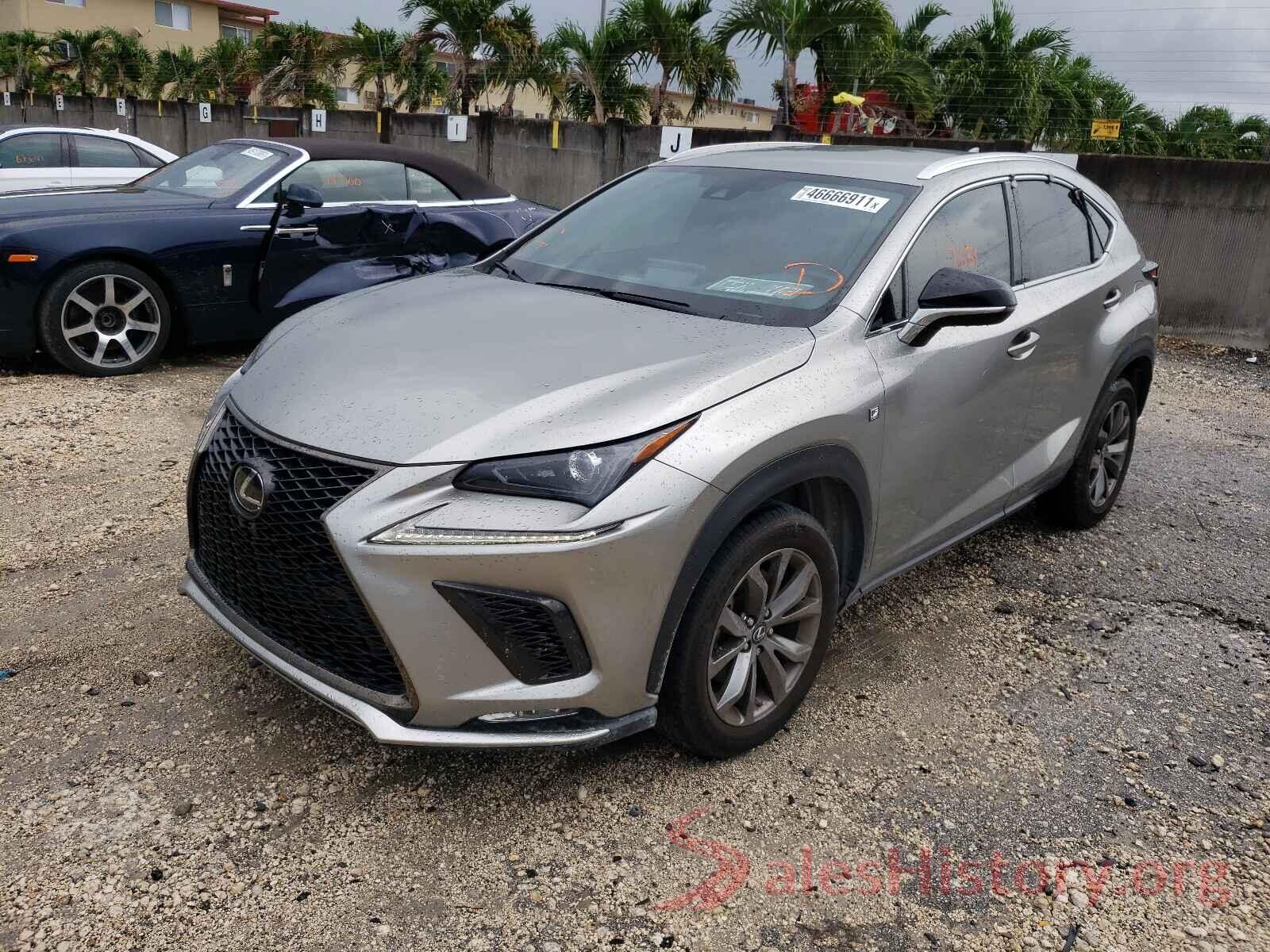 JTJJARBZ8L2171845 2020 LEXUS NX