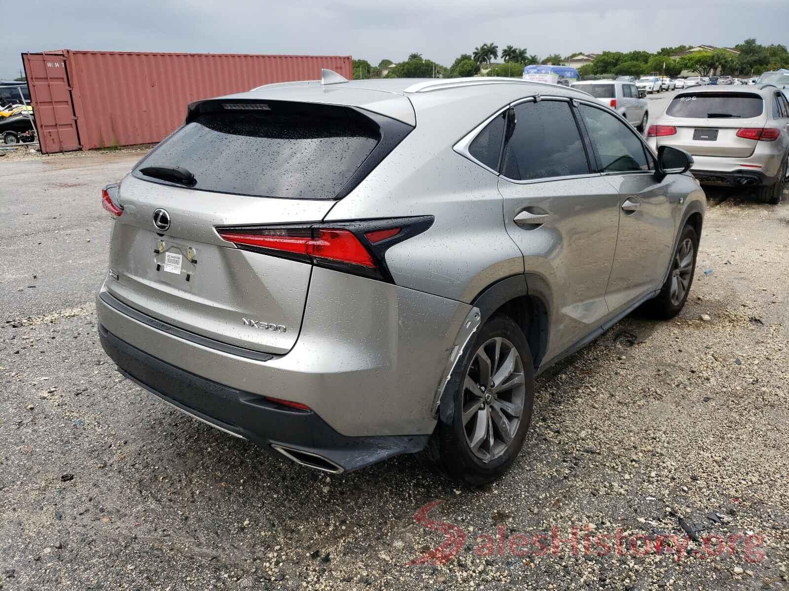 JTJJARBZ8L2171845 2020 LEXUS NX