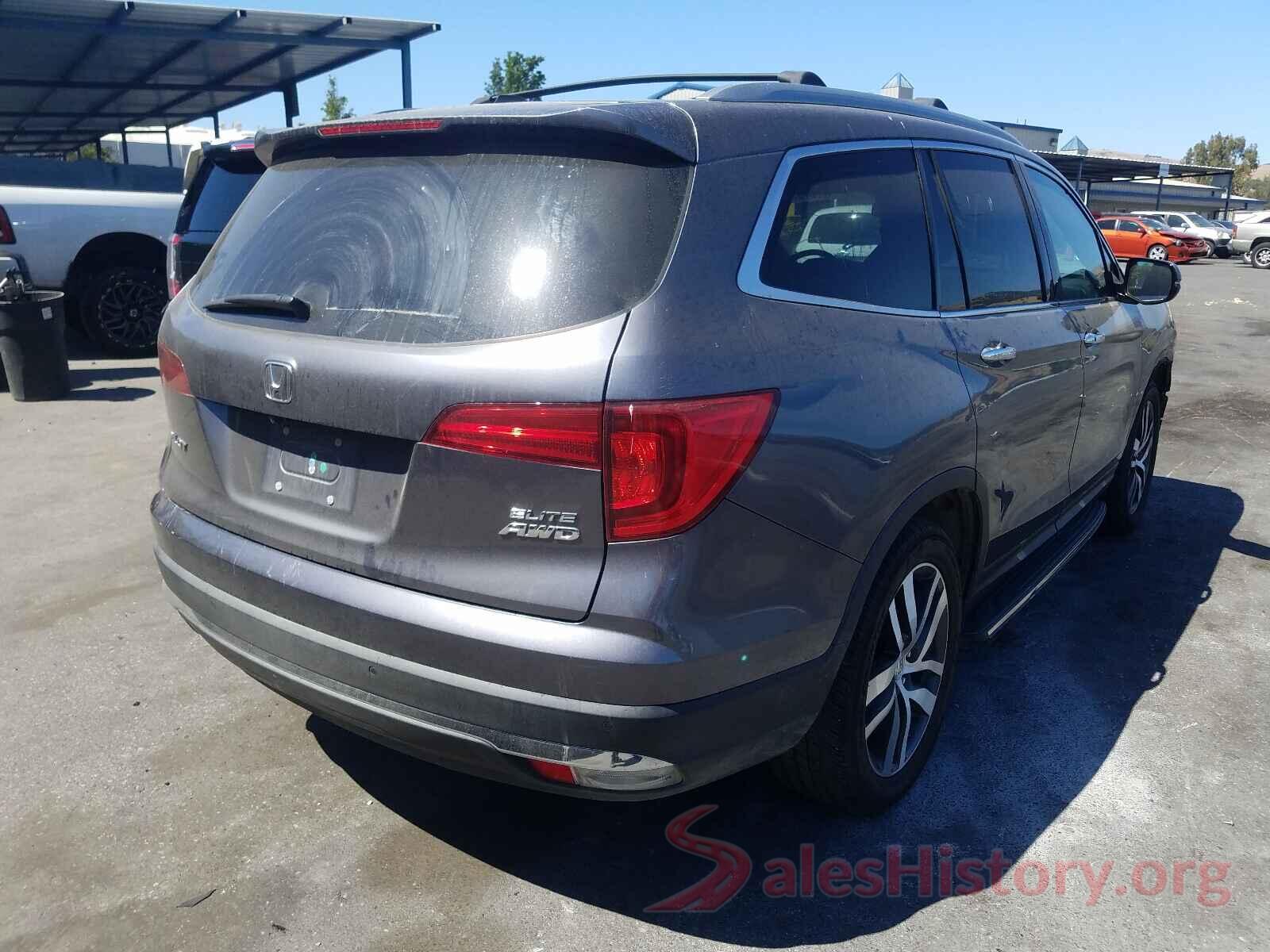 5FNYF6H00GB109689 2016 HONDA PILOT