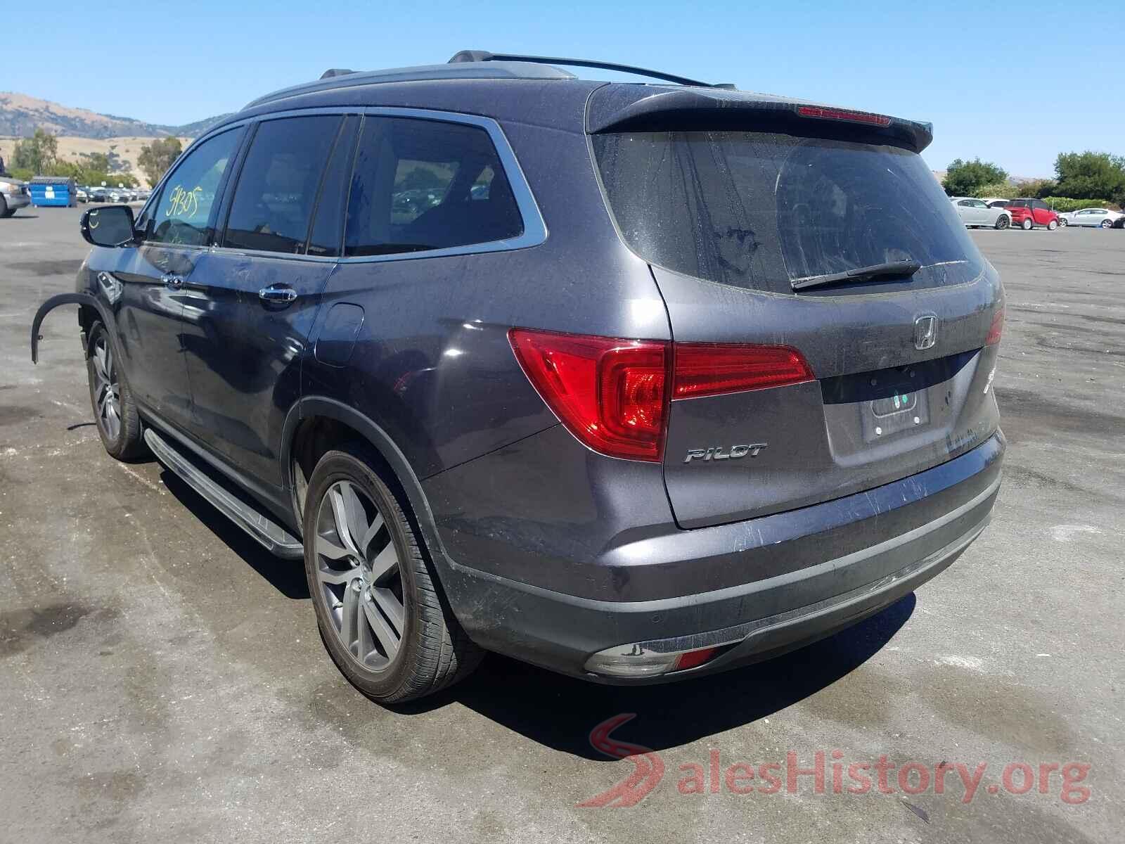 5FNYF6H00GB109689 2016 HONDA PILOT